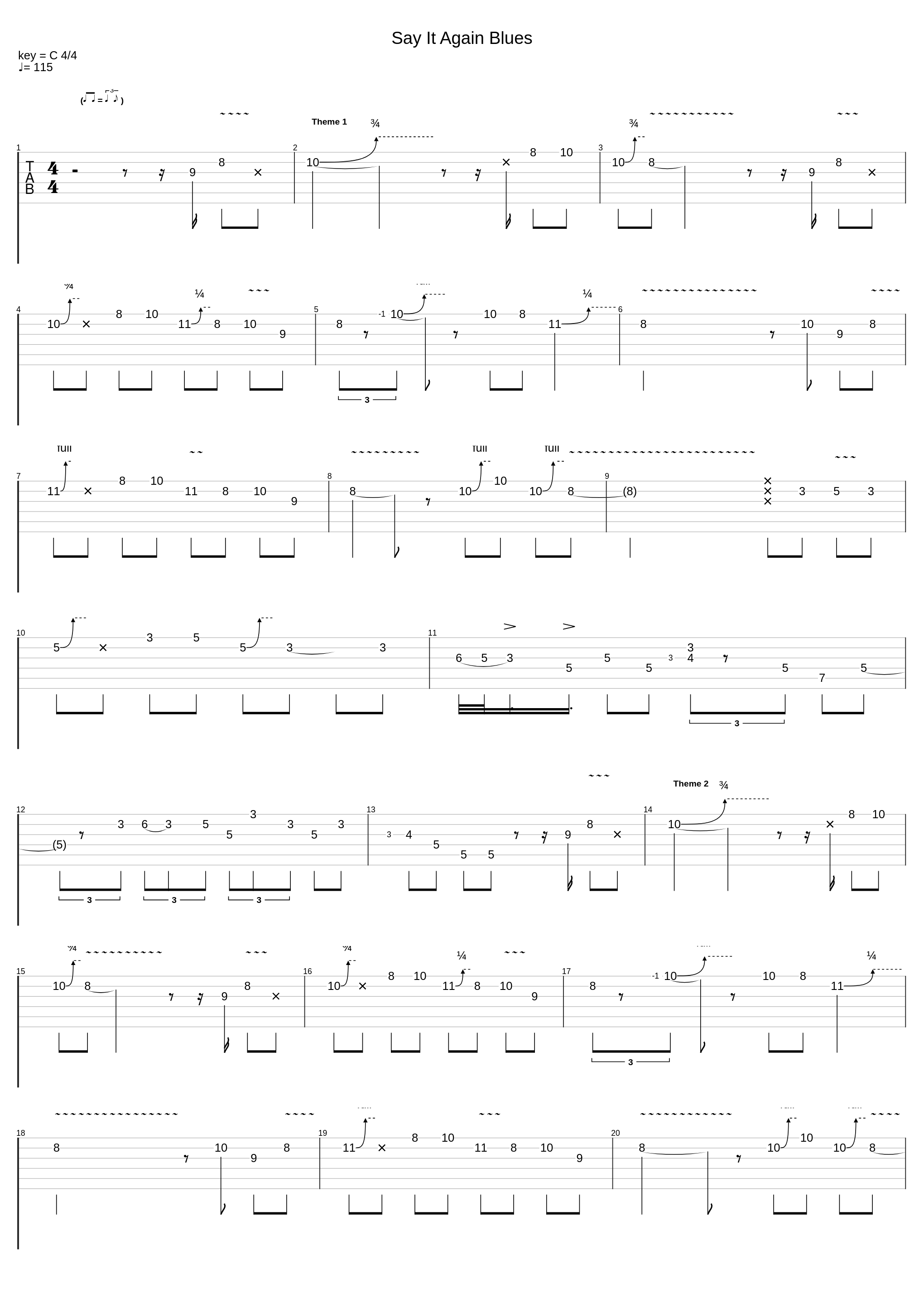 Say It Again Blues_Jean-Paul Cambefort_1