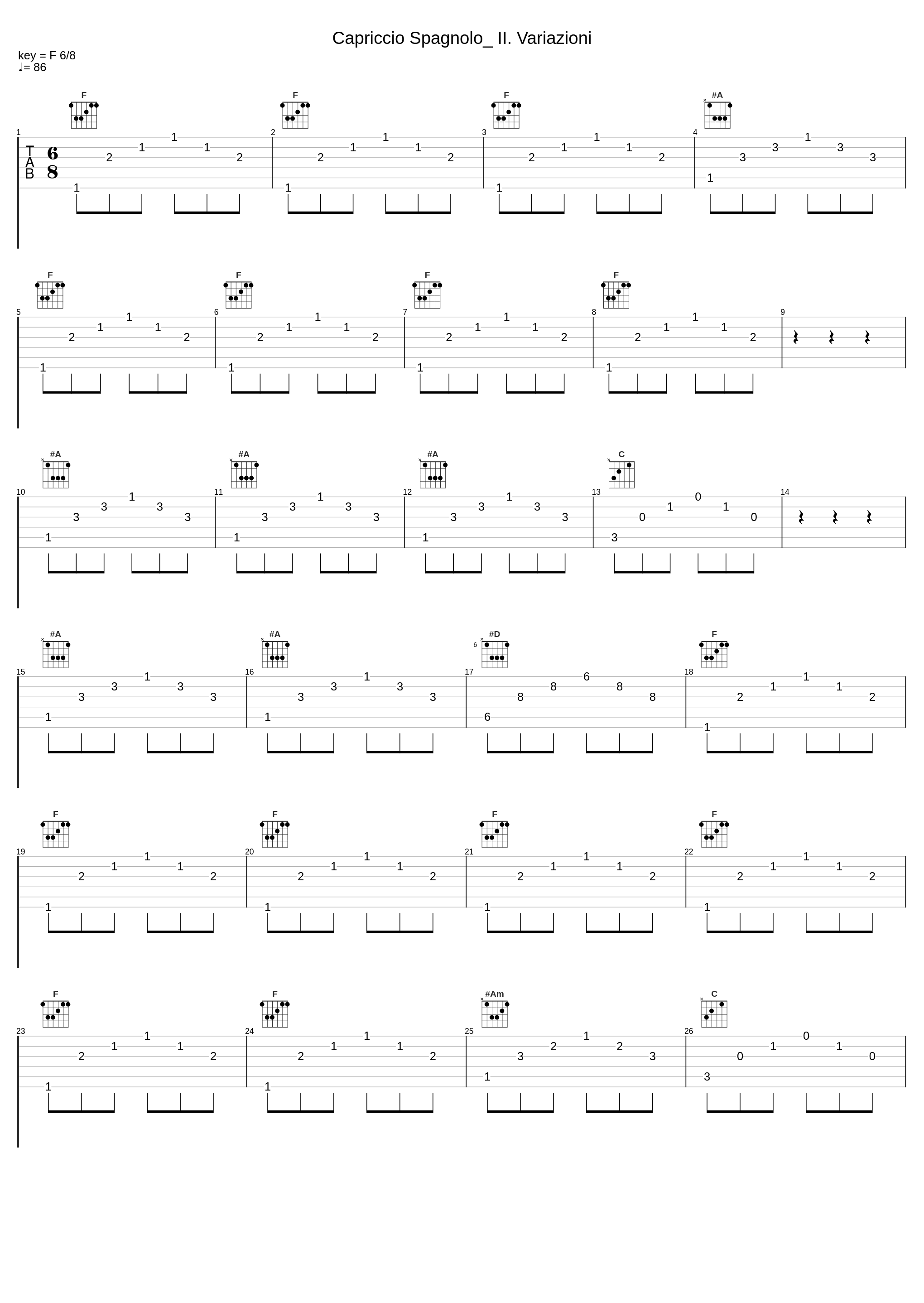 Capriccio Spagnolo_ II. Variazioni_London Symphony Orchestra_1