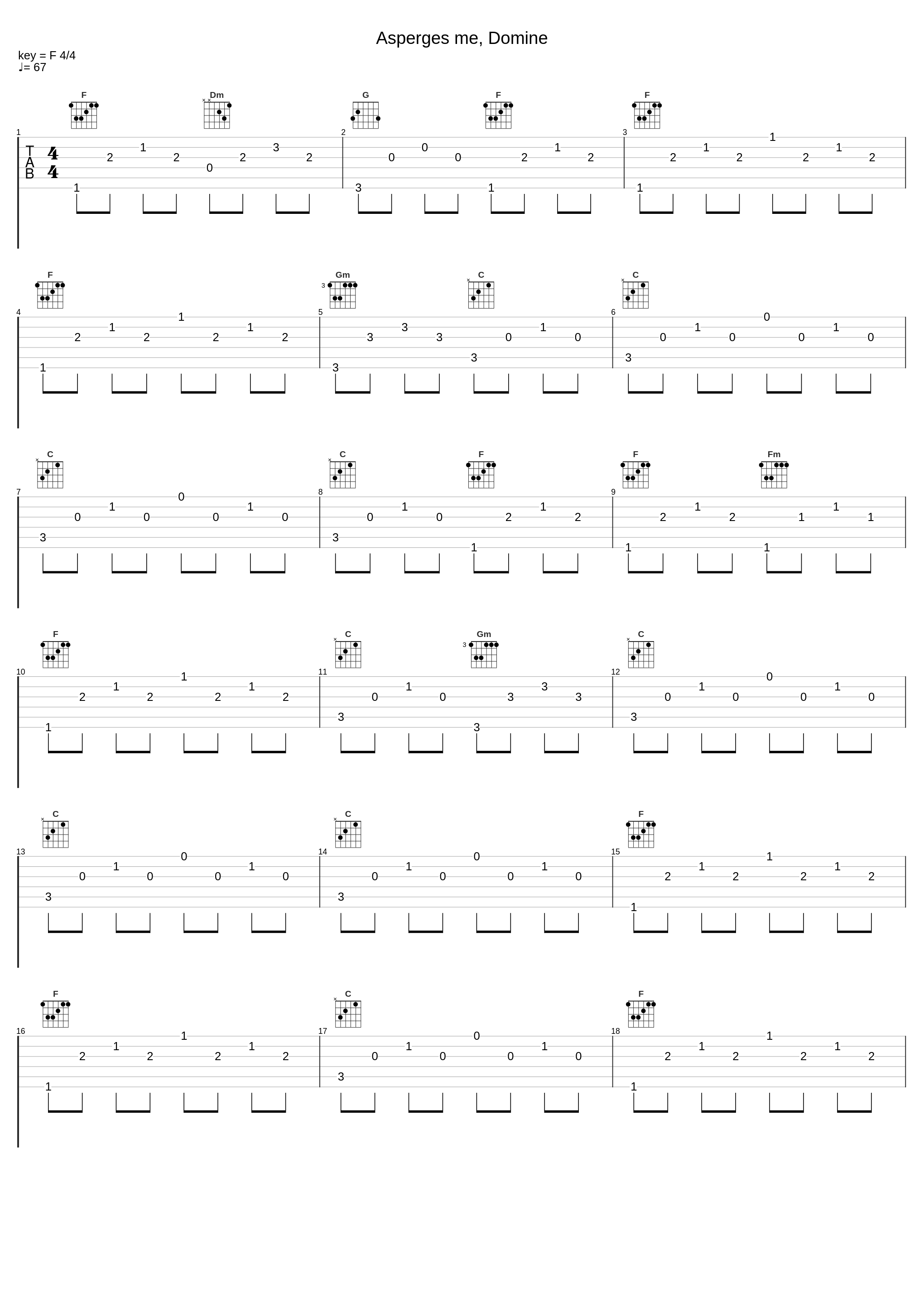 Asperges me, Domine_Dan Gibson's Solitudes_1