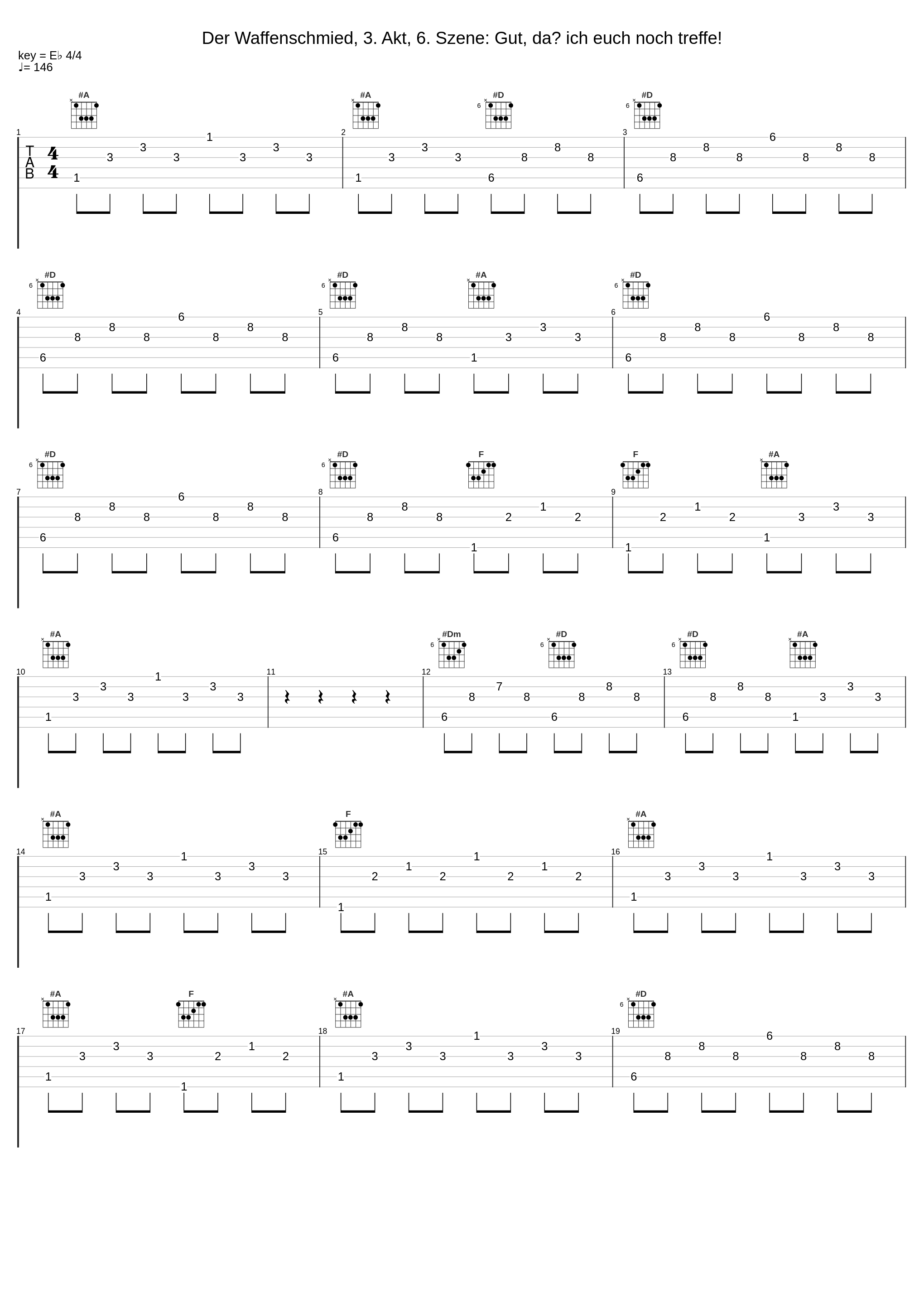 Der Waffenschmied, 3. Akt, 6. Szene: Gut, daß ich euch noch treffe!_Hermann Prey,Kurt Böhme,Lotte Schädle,Gerhard Unger_1