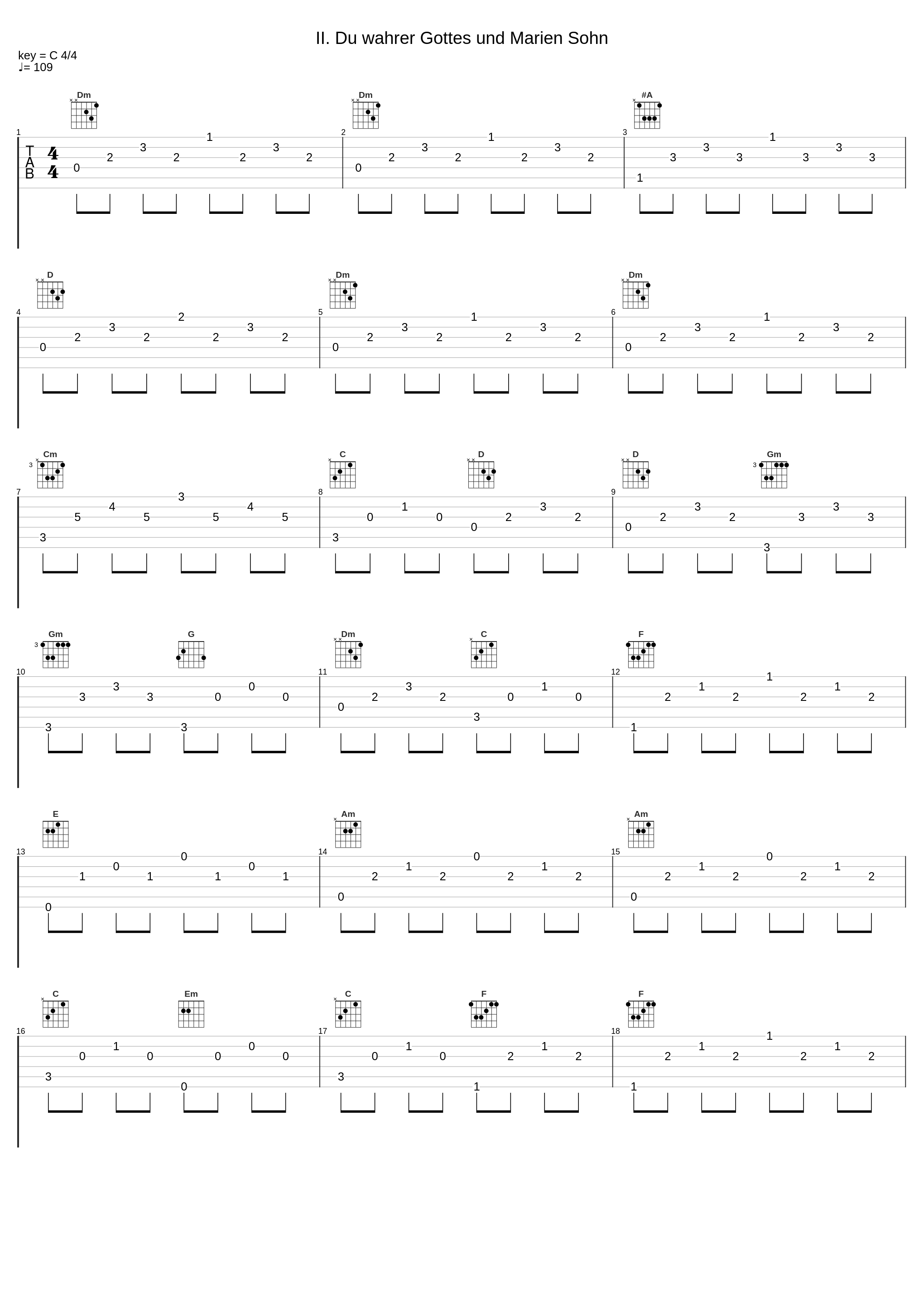 II. Du wahrer Gottes und Marien Sohn_Gewandhausorchester,Georg Christoph Biller,Johann Sebastian Bach,Christoph Genz_1