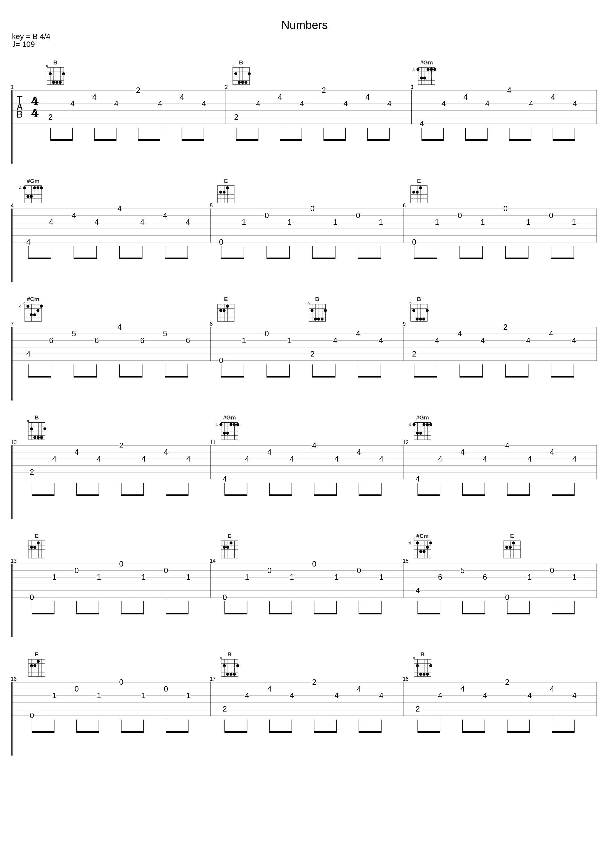 Numbers_Andrew Belle_1