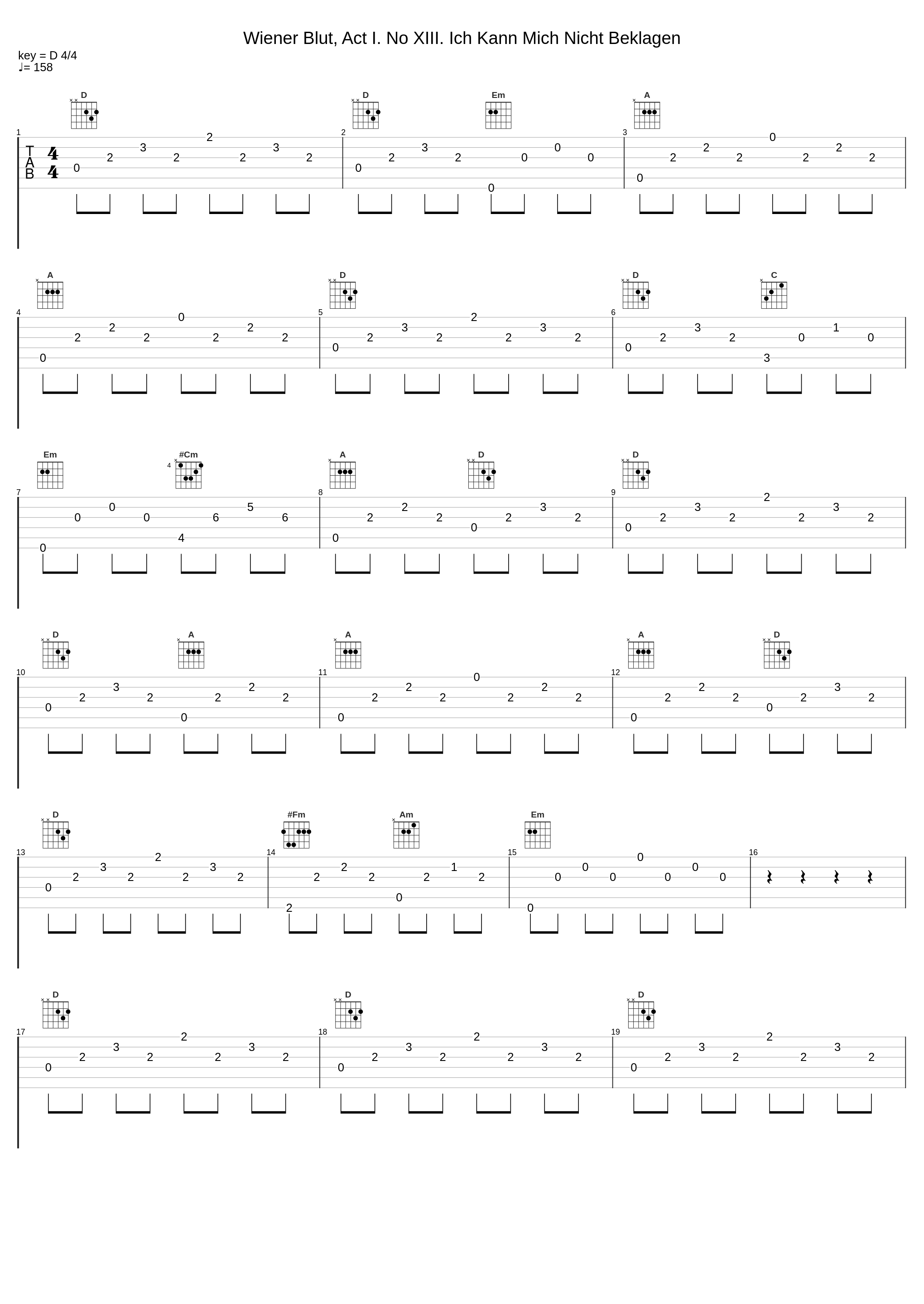 Wiener Blut, Act I. No XIII. Ich Kann Mich Nicht Beklagen_Philharmonia Orchestra,Otto Ackermann_1