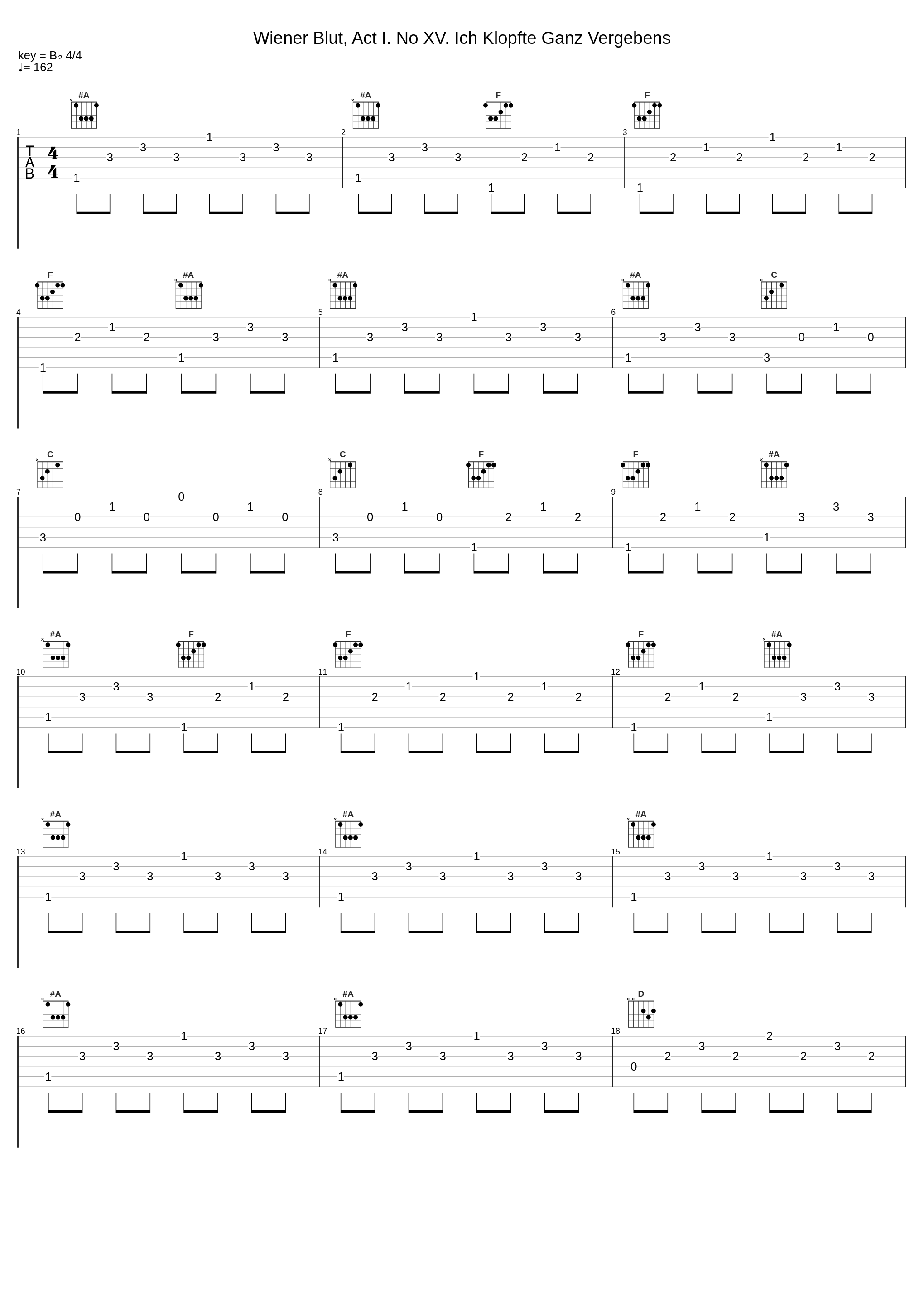 Wiener Blut, Act I. No XV. Ich Klopfte Ganz Vergebens_Philharmonia Orchestra,Otto Ackermann_1