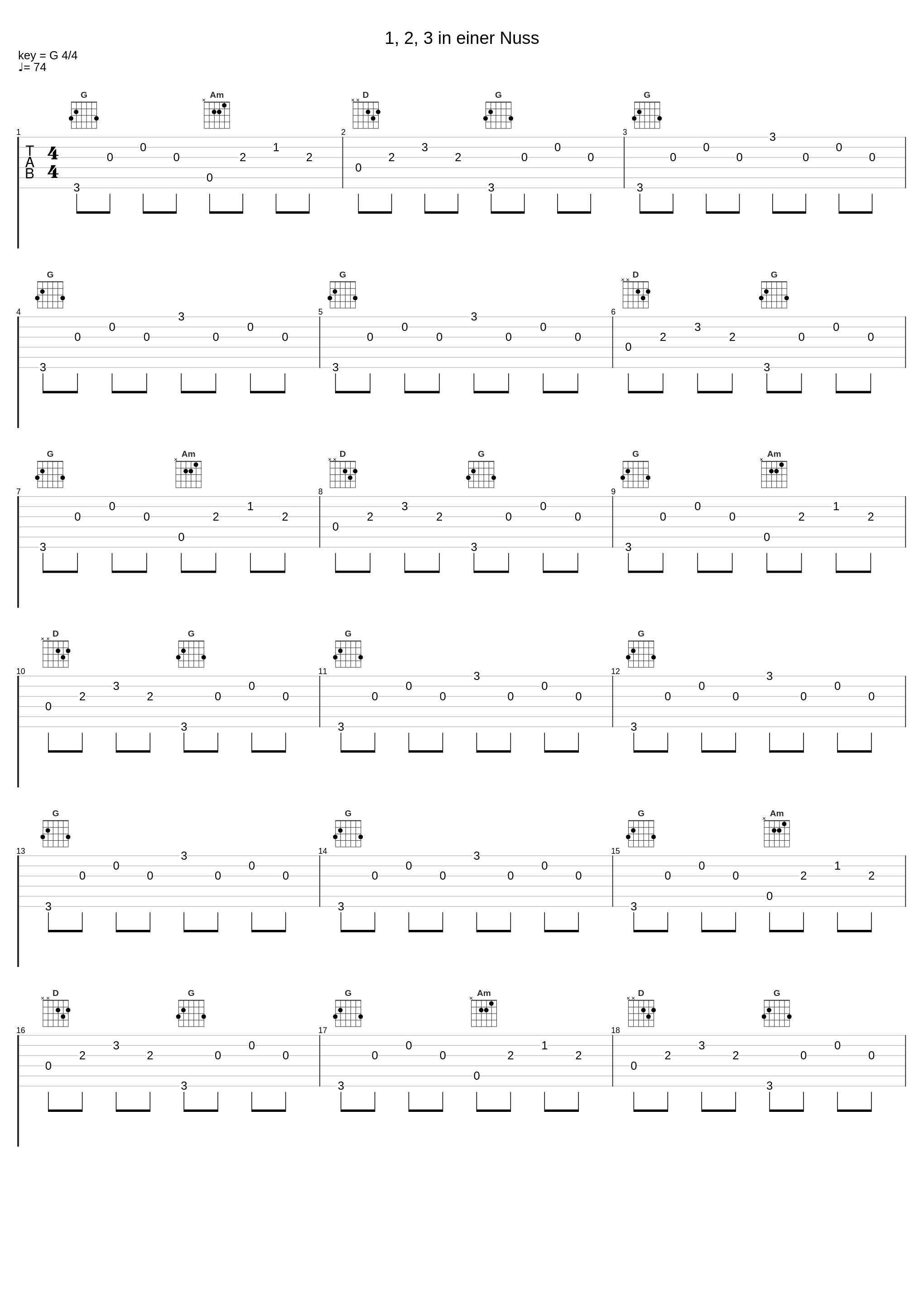 1, 2, 3 in einer Nuss_Walter Kern,Doris Kraiger,Renate Kern_1