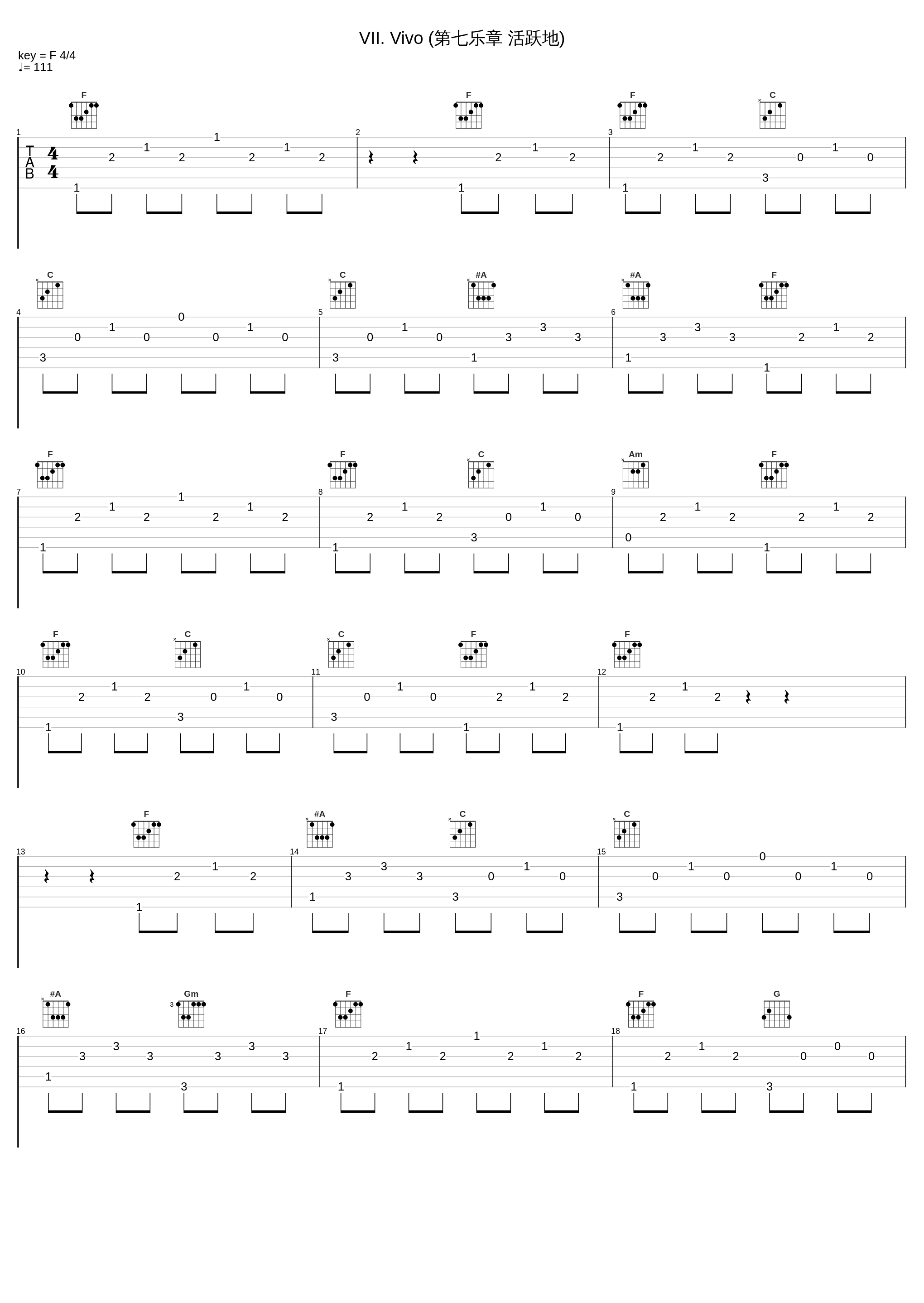 VII. Vivo (第七乐章 活跃地)_Columbia Symphony Orchestra_1