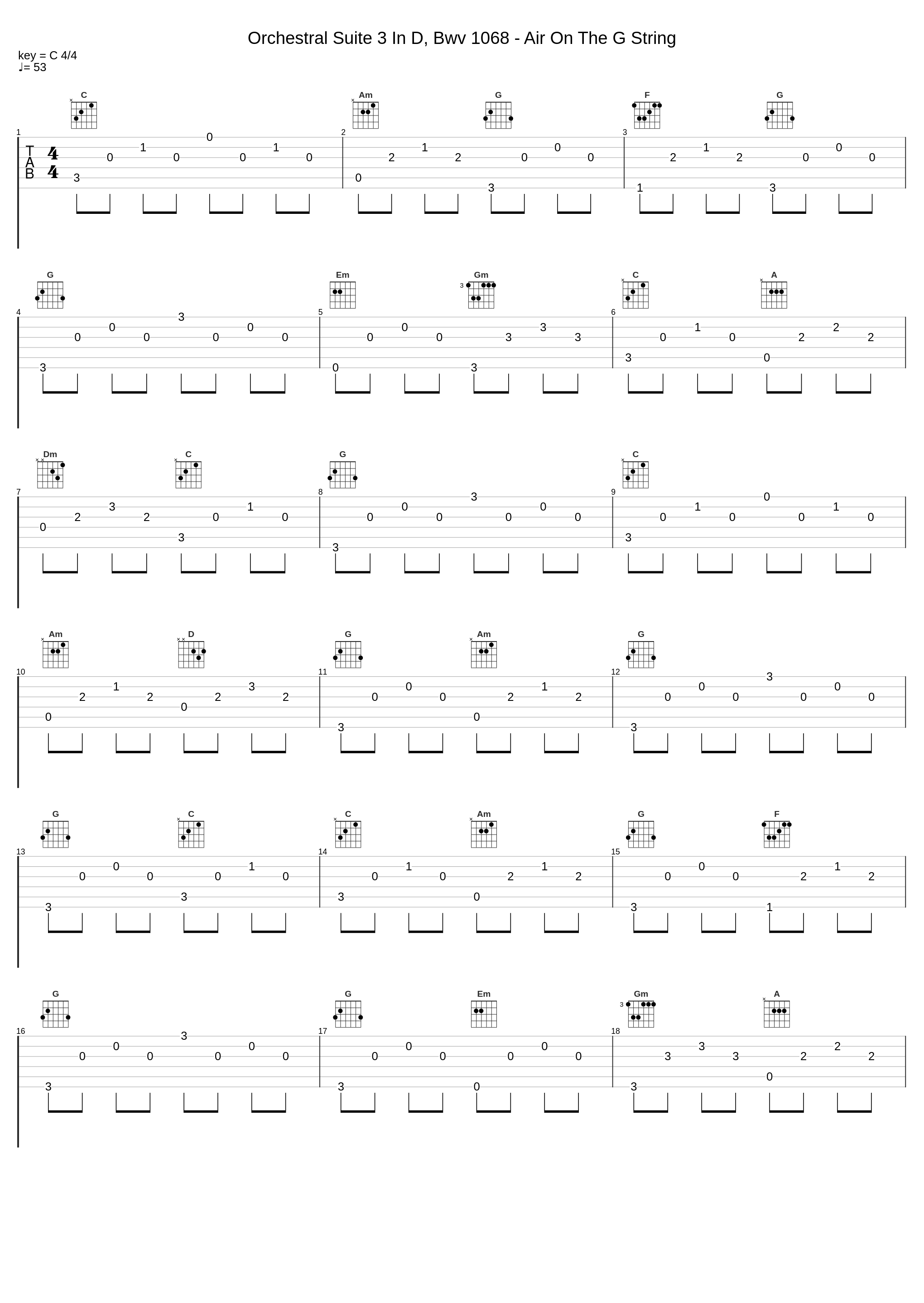 Orchestral Suite 3 In D, Bwv 1068 - Air On The G String_Academy Of St. Christopher Orchestra_1