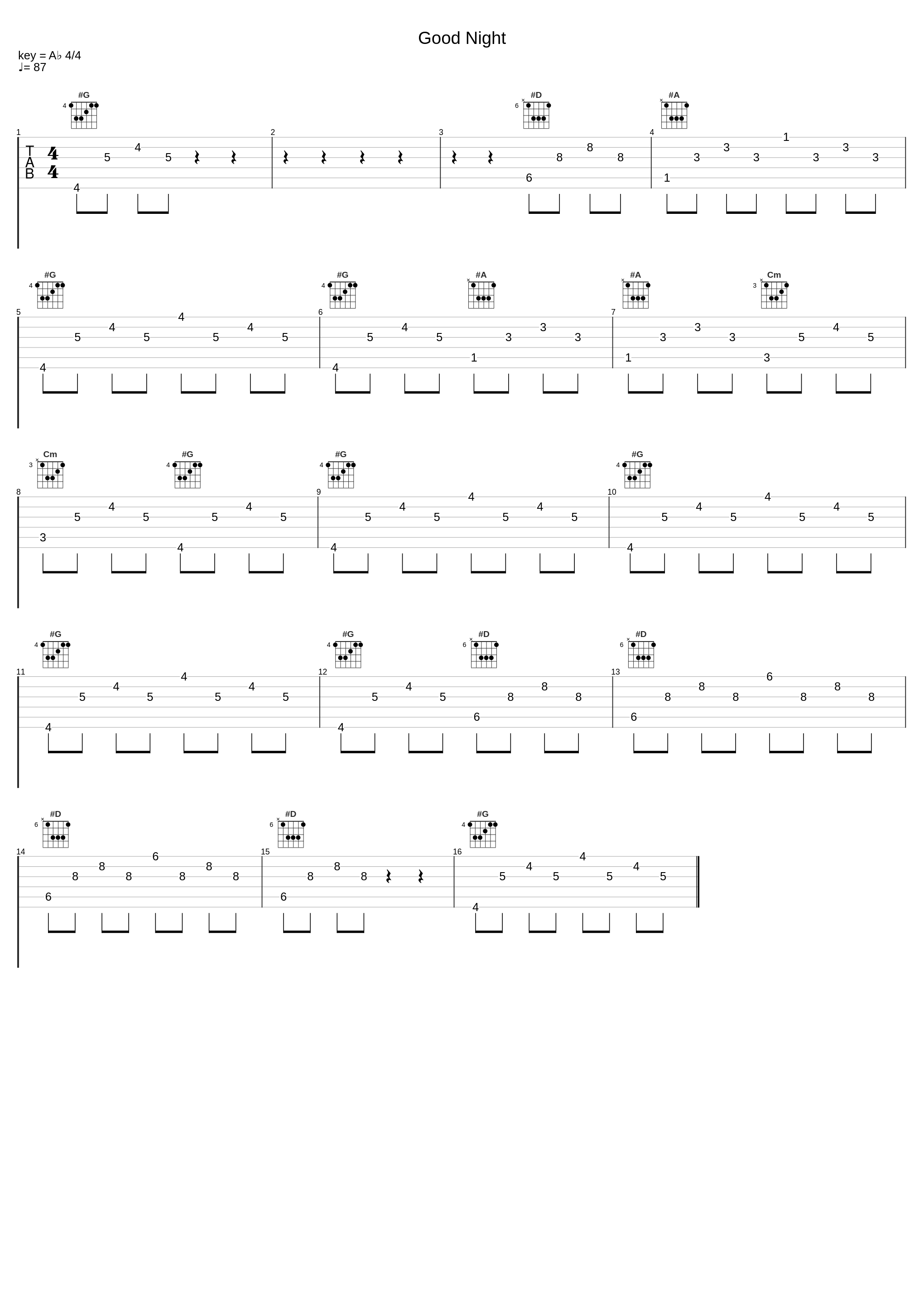 Good Night_The Blake Robinson Synthetic Orchestra_1