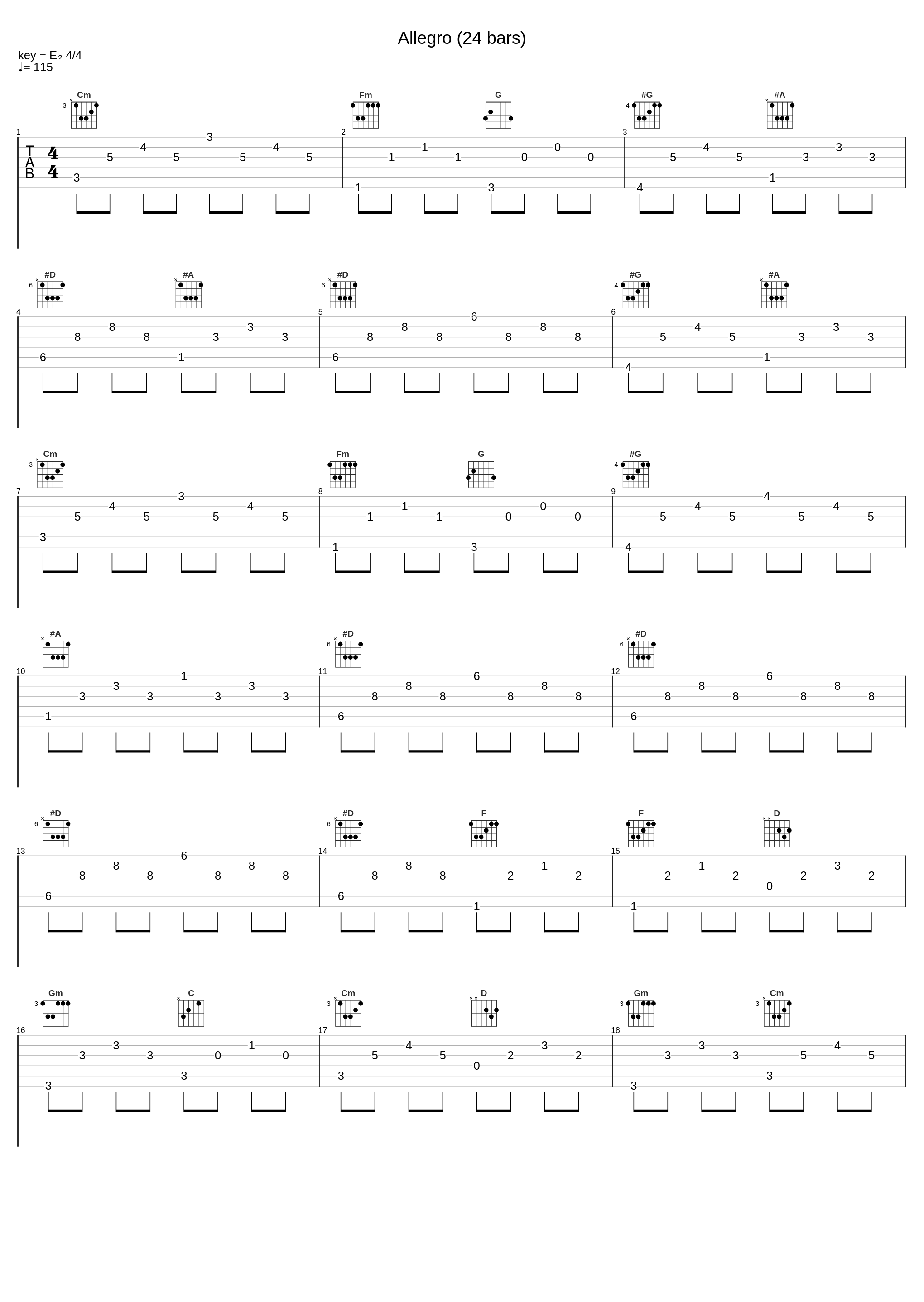 Allegro (24 bars)_George Friedrich Handel_1