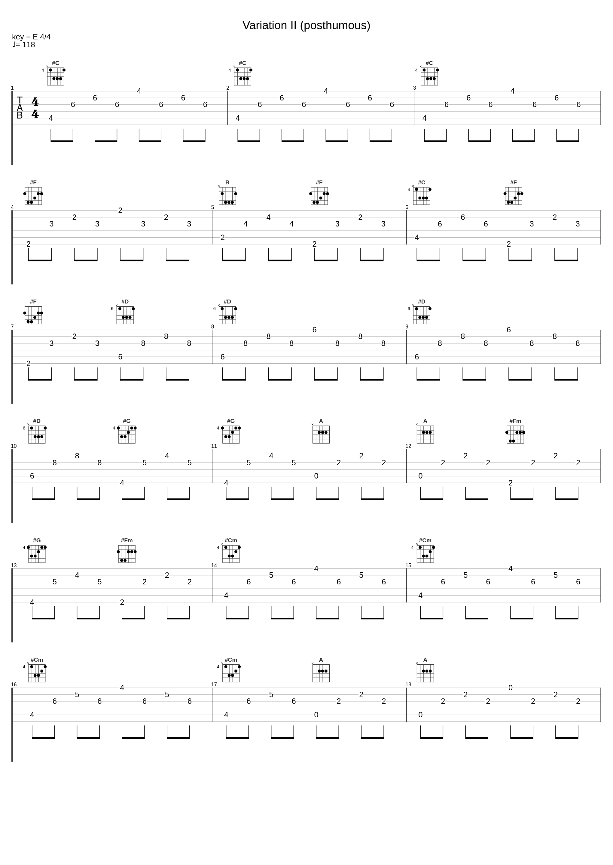 Variation II (posthumous)_Rinaldo Alessandrini,Robert Schumann_1