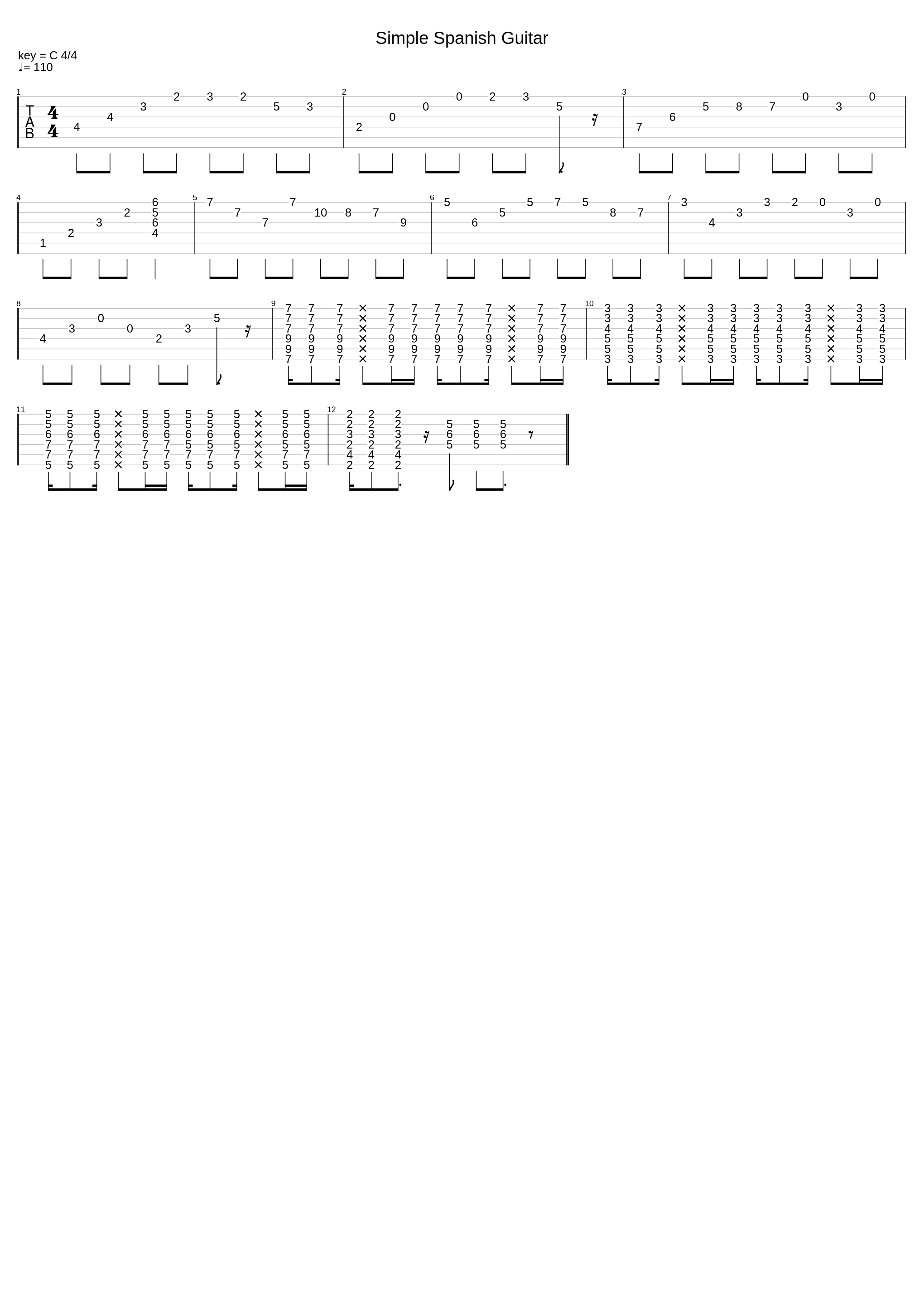 Simple Spanish Guitar_Andrew Wasson_1