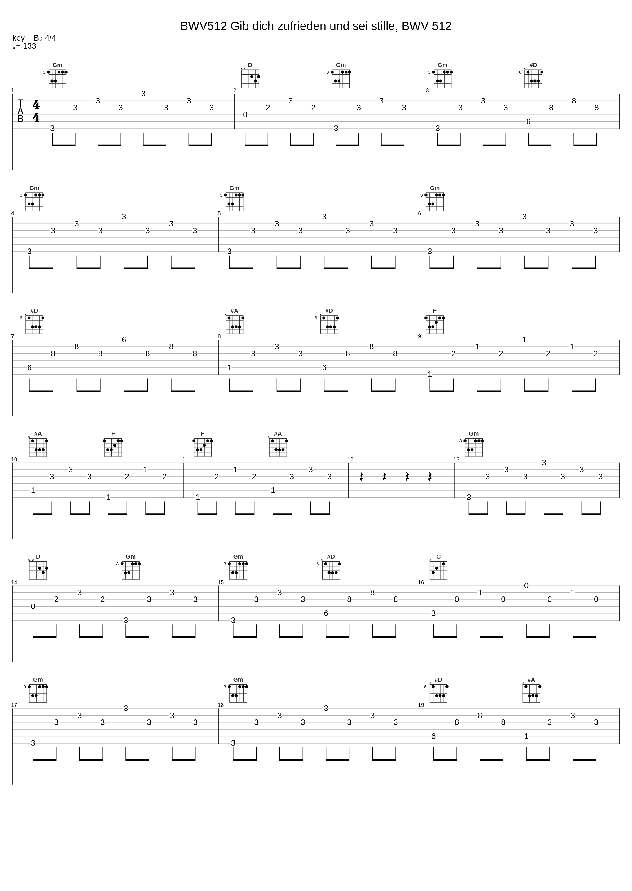 BWV512 Gib dich zufrieden und sei stille, BWV 512_Jan Depreter_1