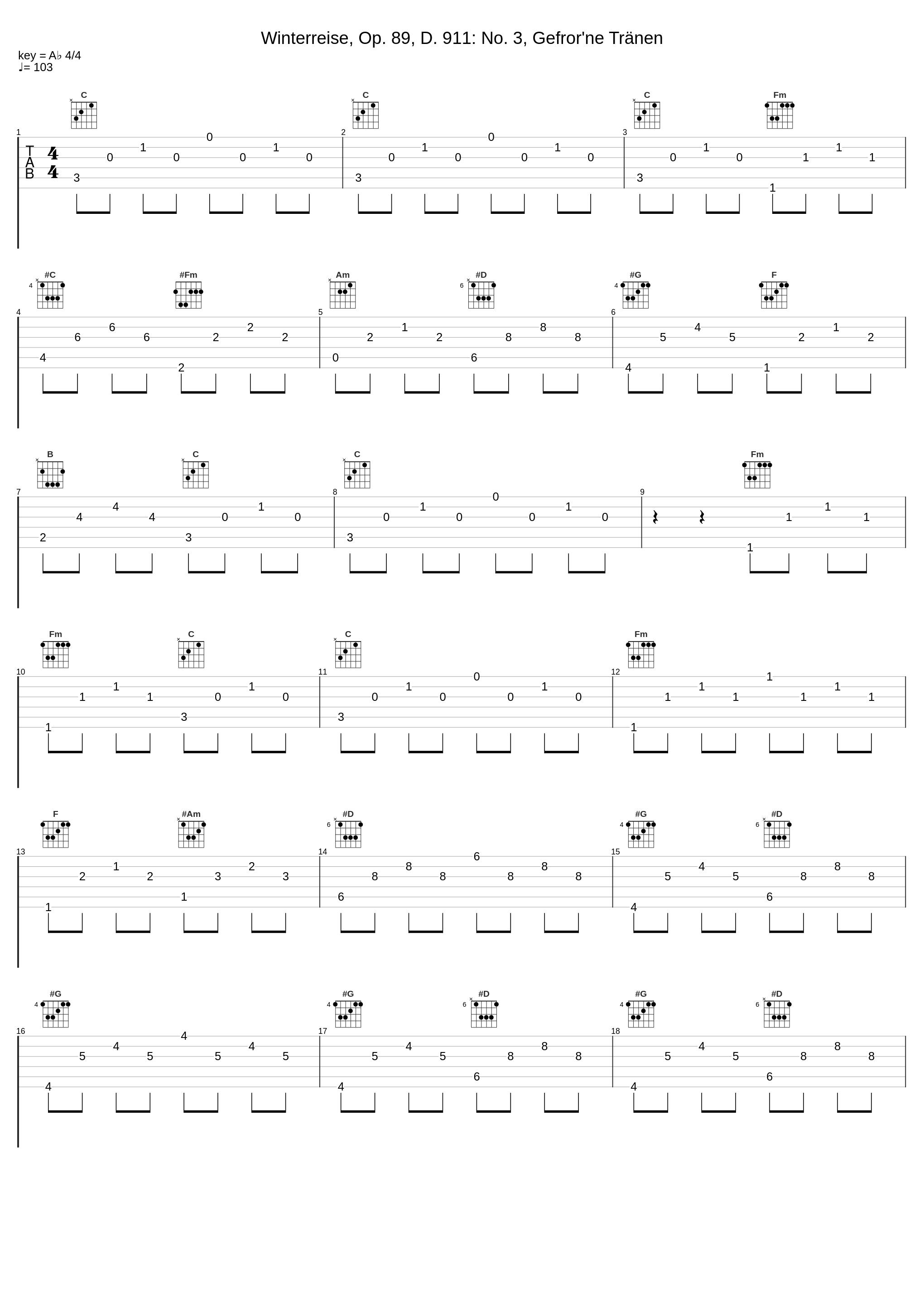 Winterreise, Op. 89, D. 911: No. 3, Gefror'ne Tränen_Andreas Staier_1