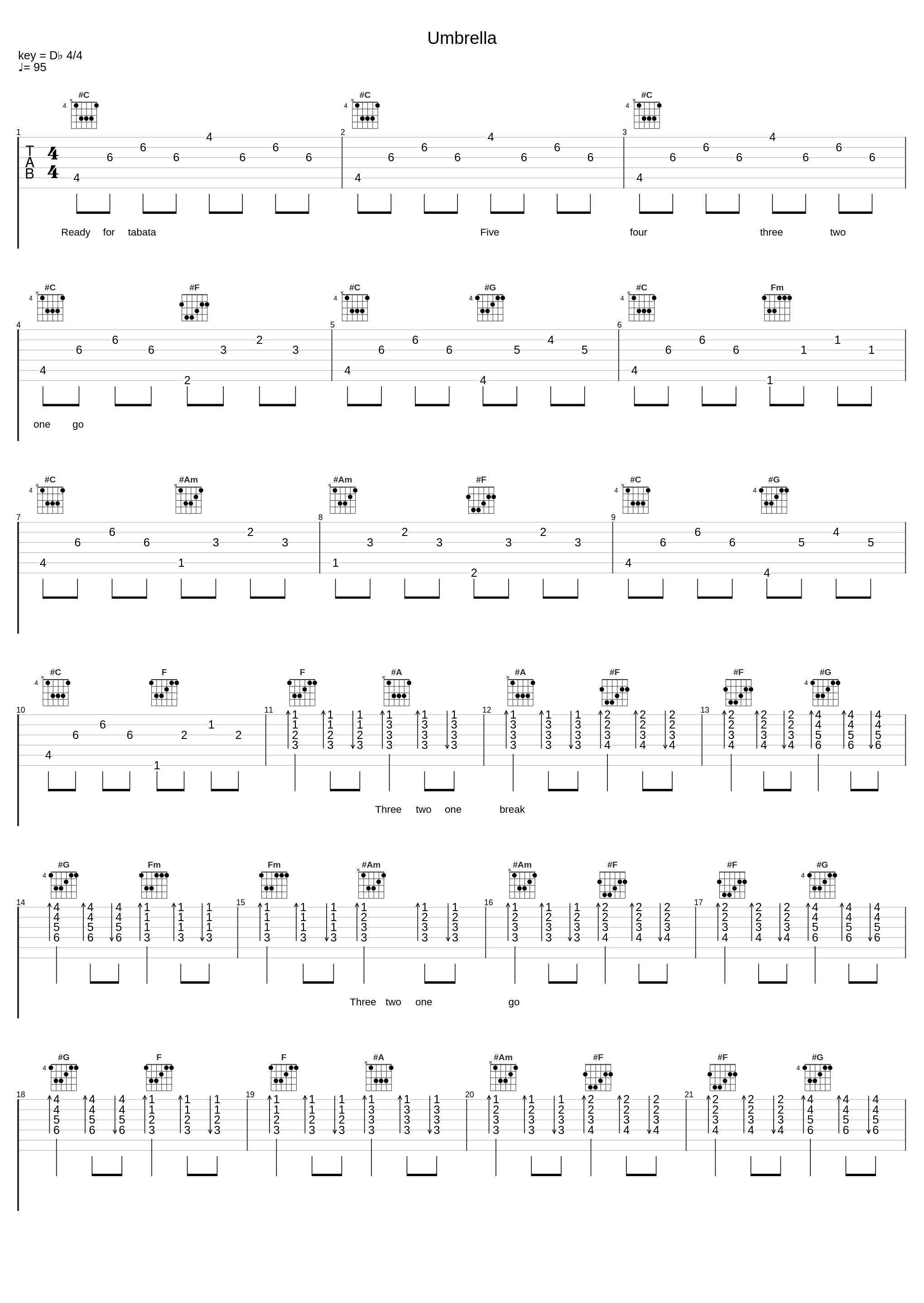 Umbrella_Tabata Music_1