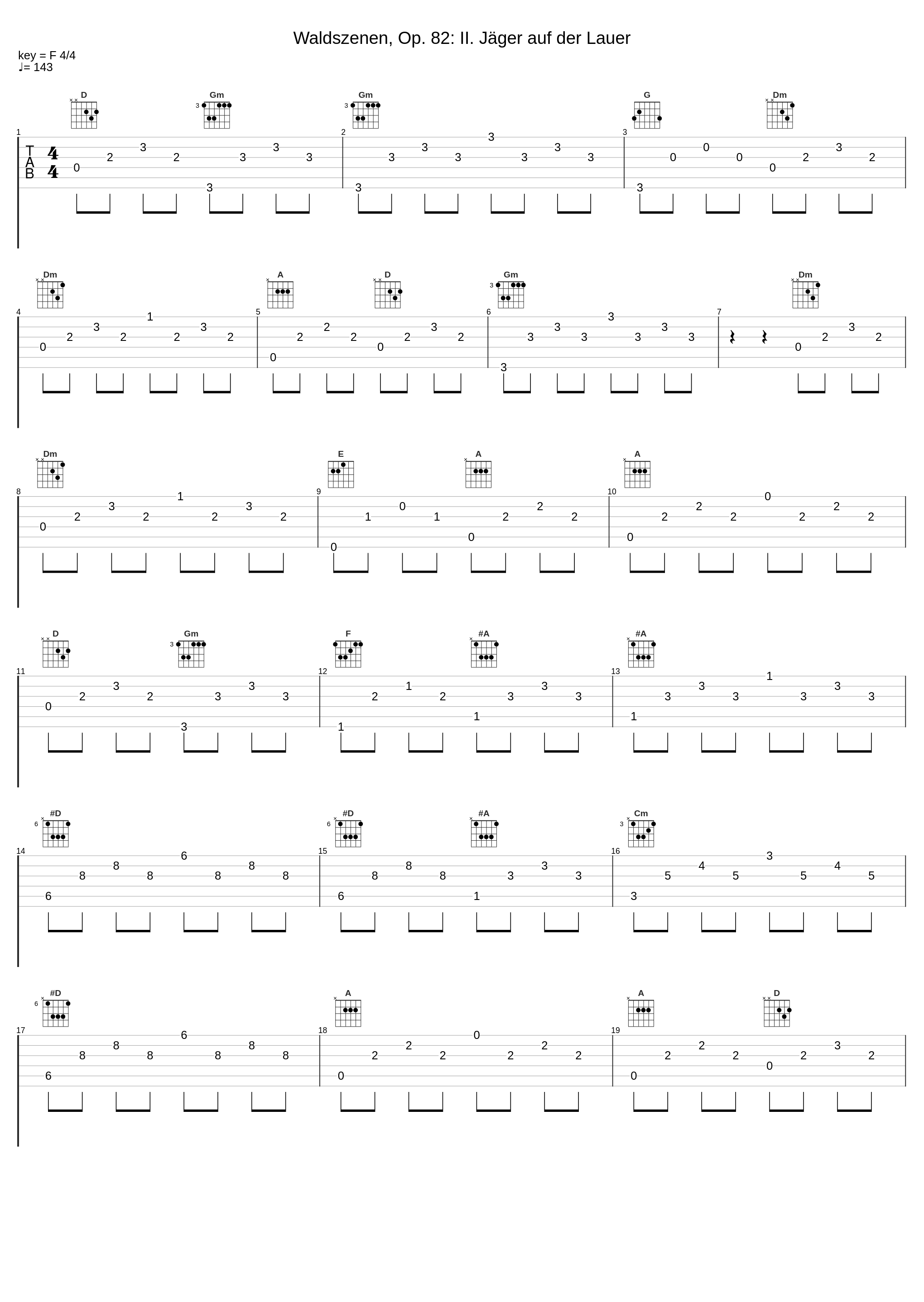 Waldszenen, Op. 82: II. Jäger auf der Lauer_Robert Schumann,Valery Afanassiev_1