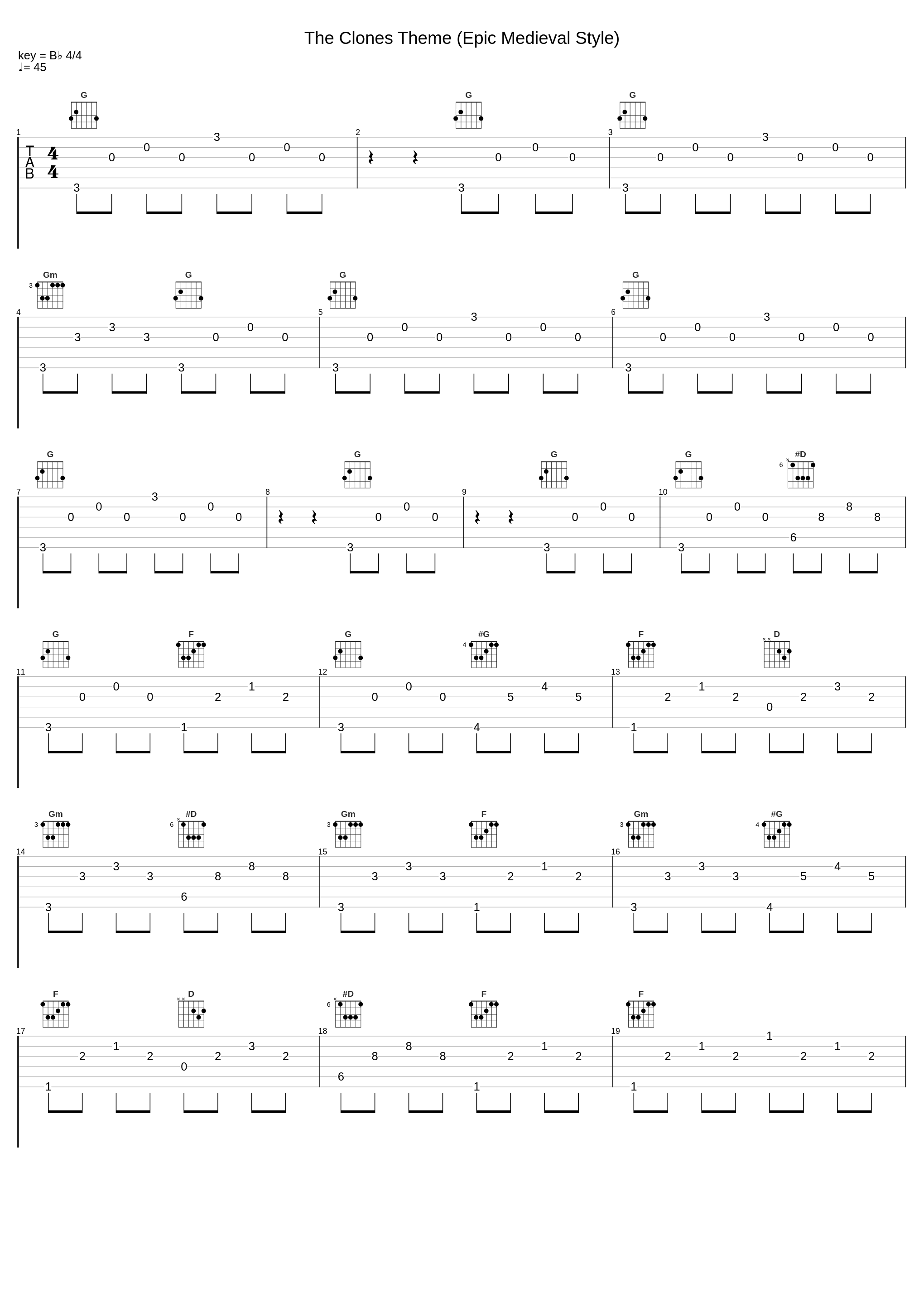 The Clones Theme (Epic Medieval Style)_Samuel Kim_1