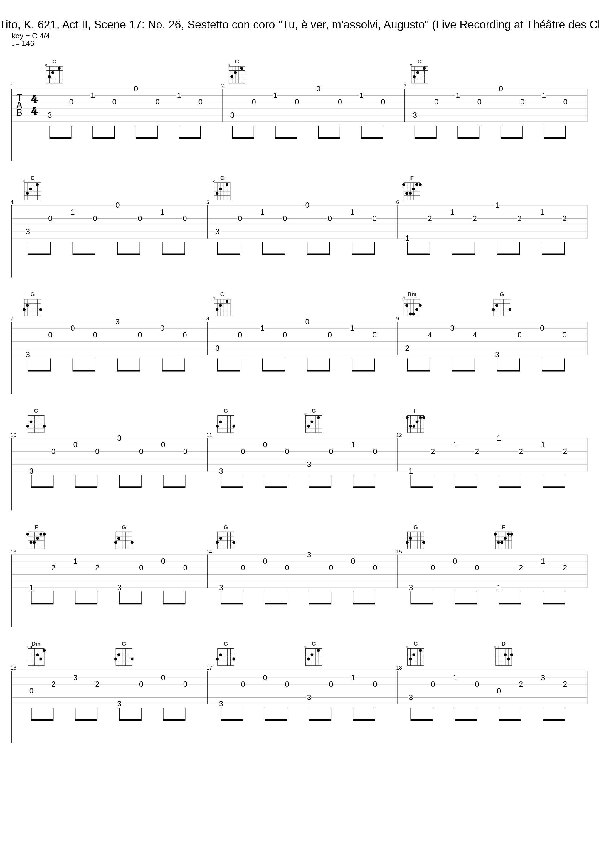 La clemenza di Tito, K. 621, Act II, Scene 17: No. 26, Sestetto con coro "Tu, è ver, m'assolvi, Augusto" (Live Recording at Théâtre des Champs-Élysées)_Le Cercle De L'Harmonie,Jérémie Rhorer,Kate Lindsey,Kurt Streit,Karina Gauvin,Julie Fuchs,Julie Boulianne,Ensemble Aedes,Mathieu Romano,Wolfgang Amadeus Mozart,Caterino Mazzolà_1