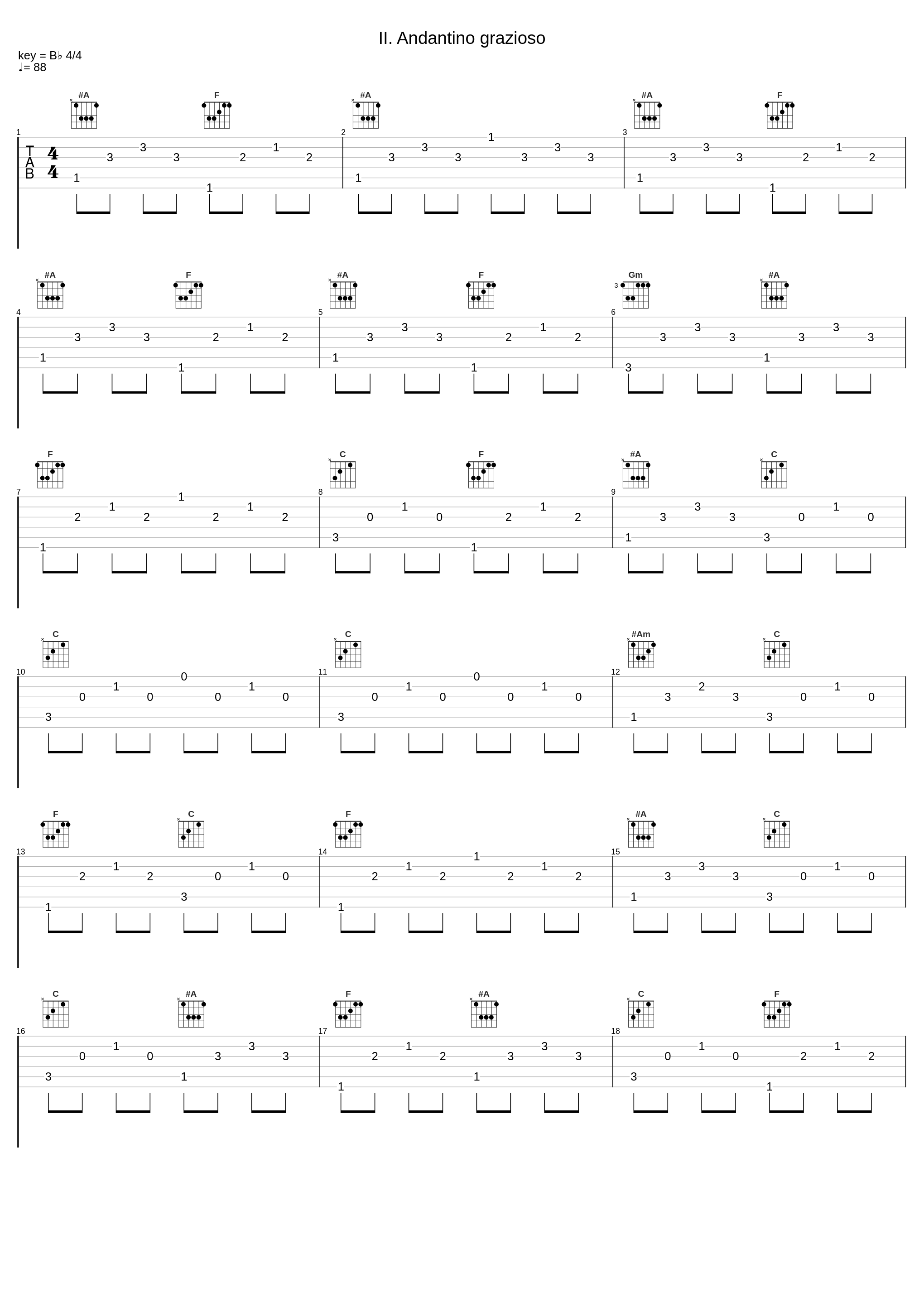 II. Andantino grazioso_Wolfgang Amadeus Mozart_1