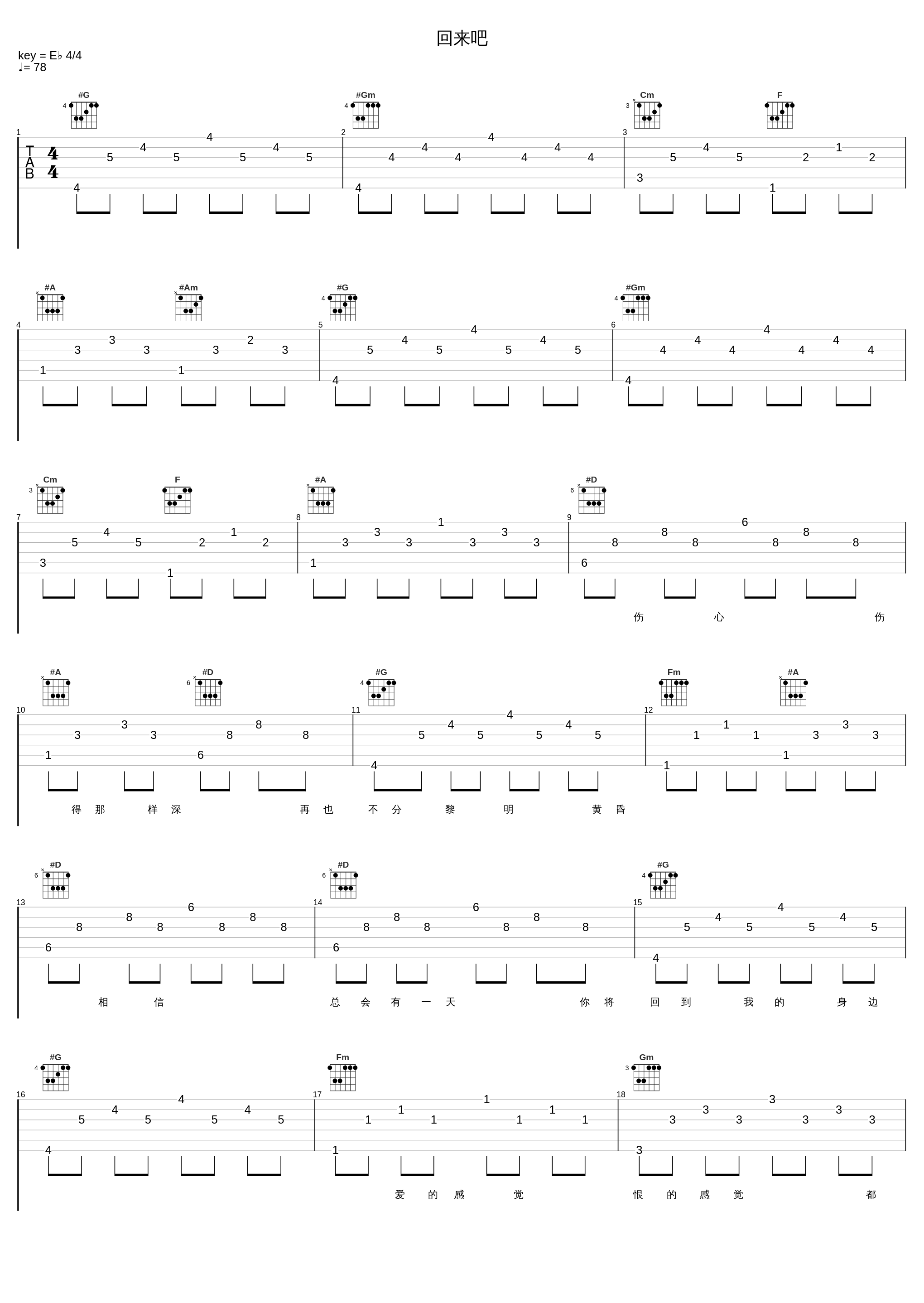 回来吧_草蜢_1