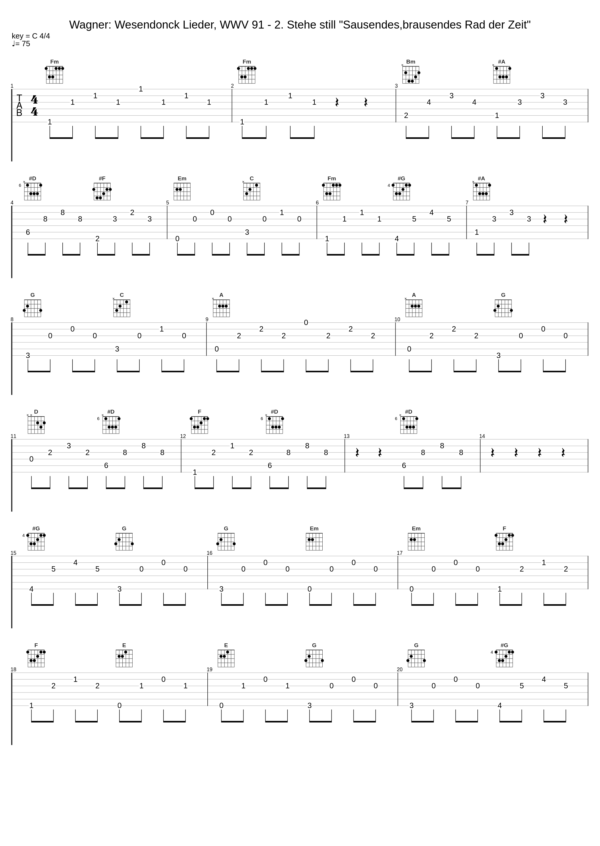 Wagner: Wesendonck Lieder, WWV 91 - 2. Stehe still "Sausendes,brausendes Rad der Zeit"_Astrid Varnay,Symphonieorchester des Bayerischen Rundfunks,Leopold Ludwig_1