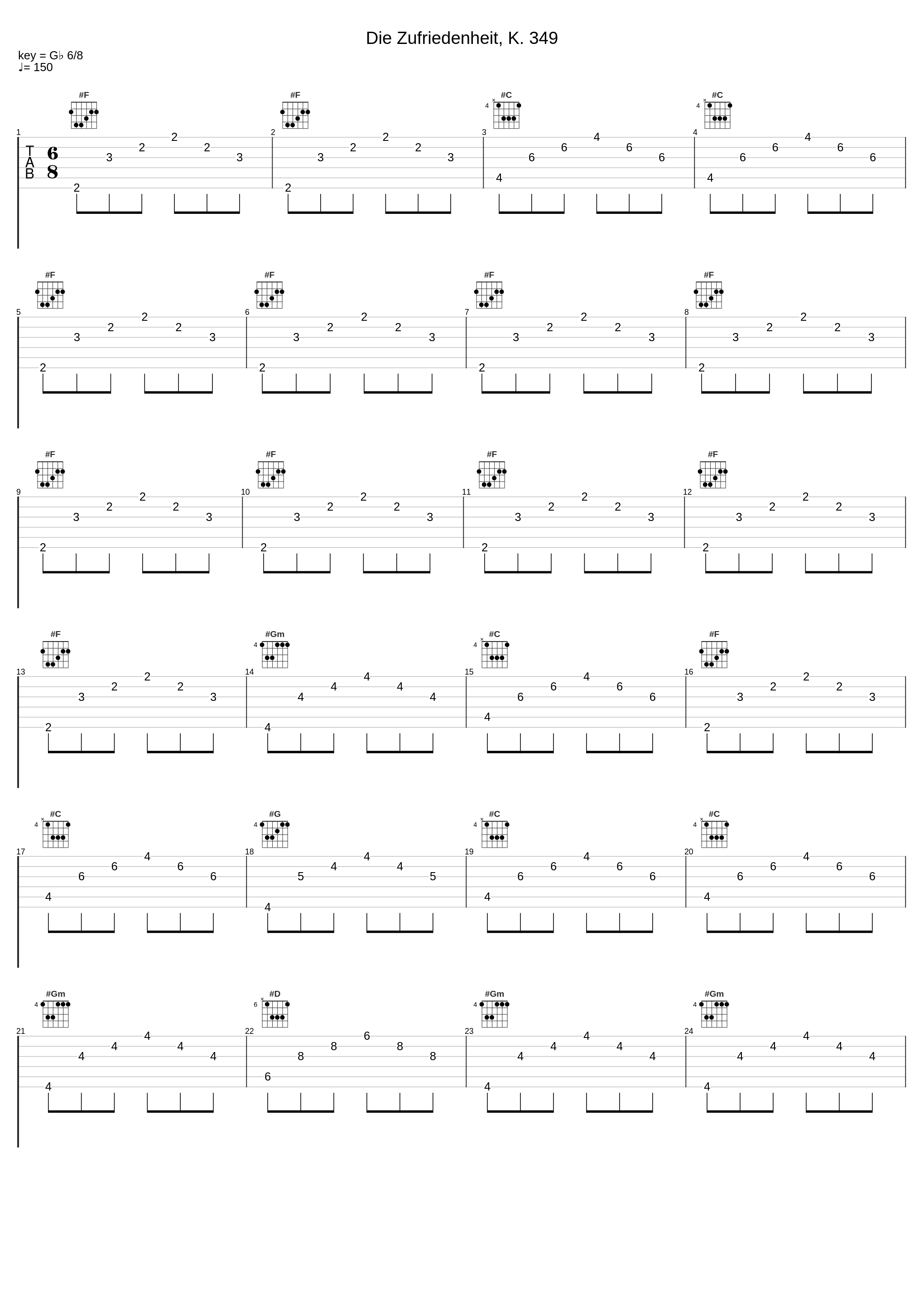 Die Zufriedenheit, K. 349_Nuria Rial,Wolfgang Amadeus Mozart_1