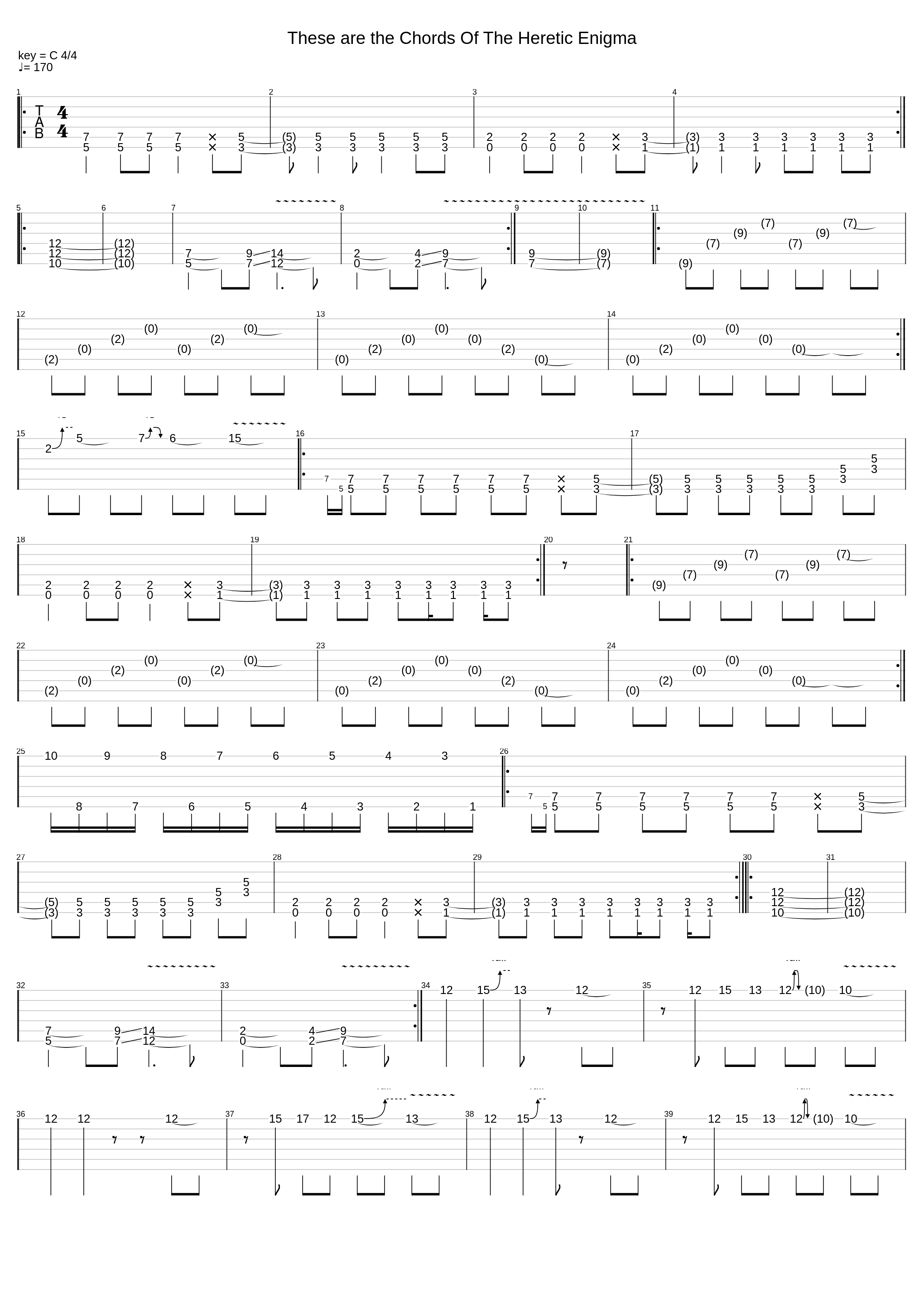 These Are The Chords Of The Heretic Enigma_Master Gold_1