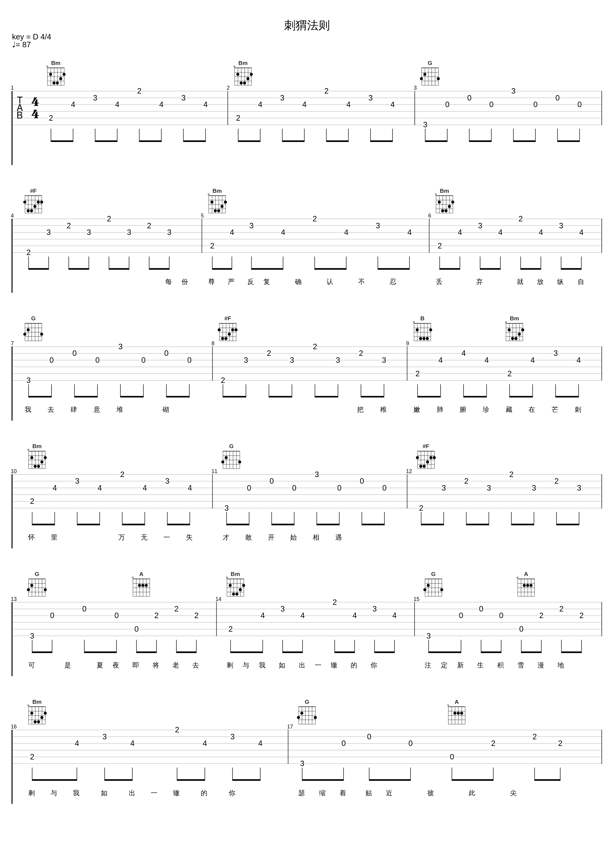 刺猬法则_三无Marblue_1