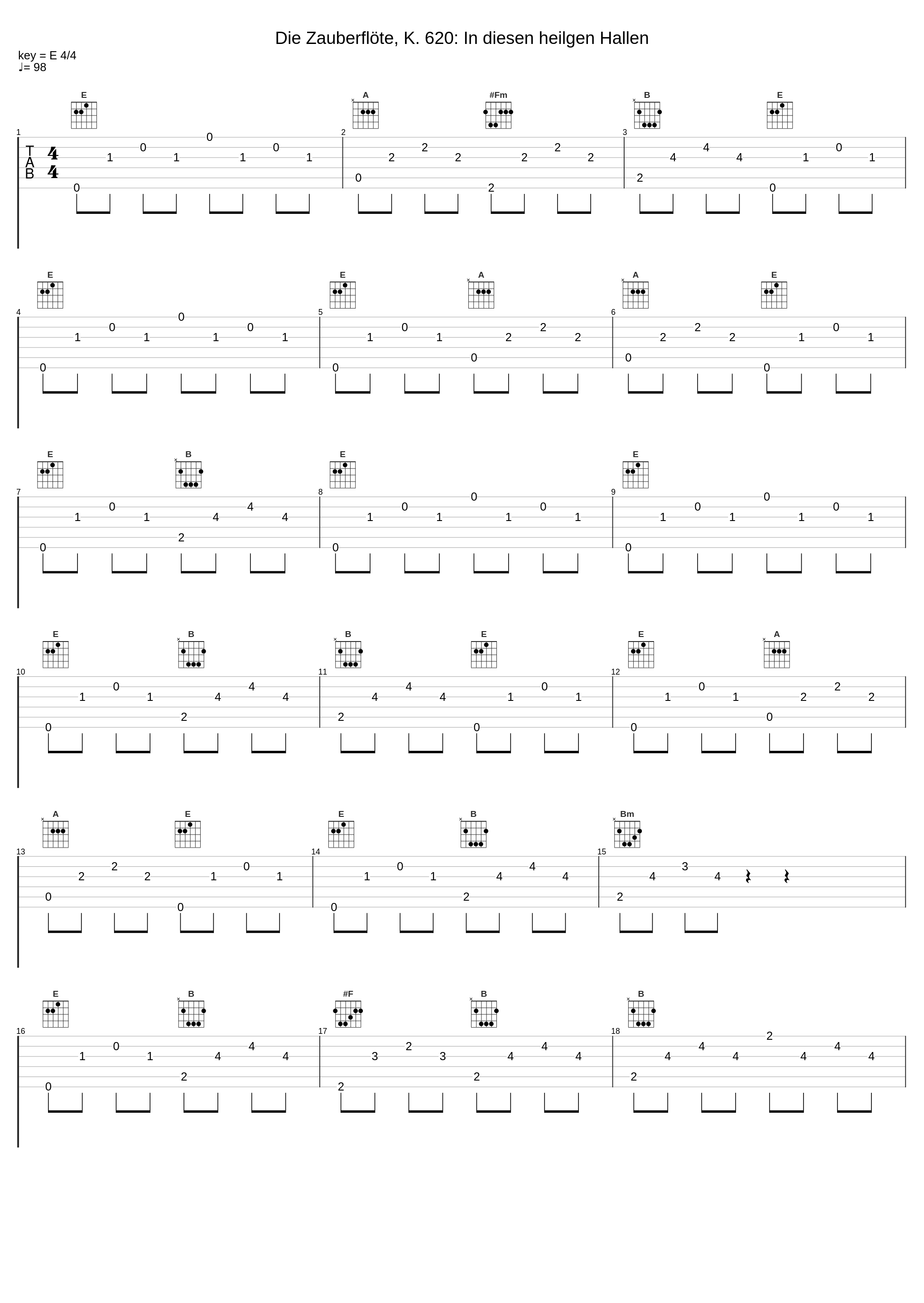 Die Zauberflöte, K. 620: In diesen heilgen Hallen_Johannes Schmidt,Südwestfunk Symphony Orchestra Baden-Baden,Klaus Arp,Wolfgang Amadeus Mozart_1