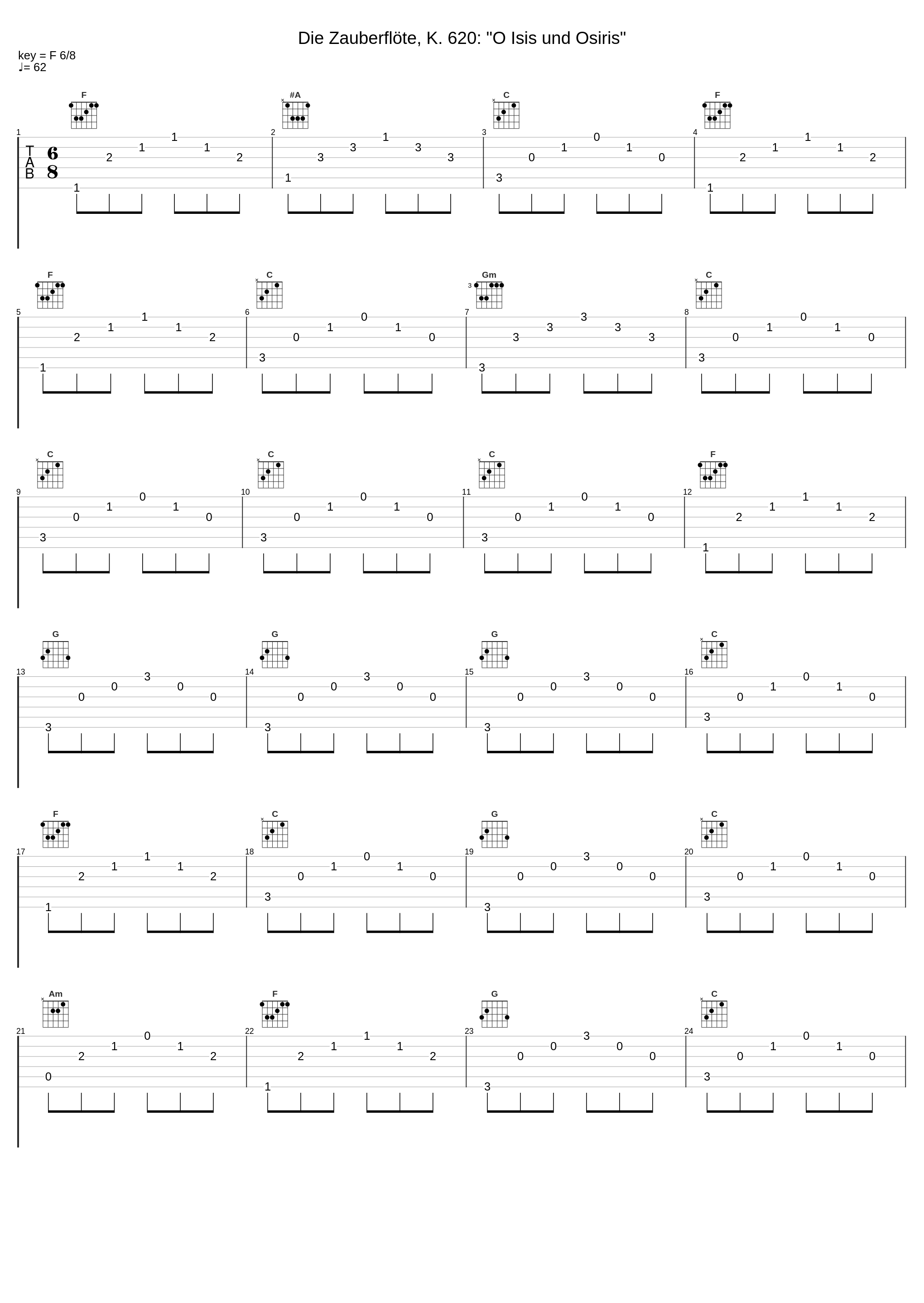 Die Zauberflöte, K. 620: "O Isis und Osiris"_Johannes Schmidt,Südwestfunk Symphony Orchestra Baden-Baden,Klaus Arp,Wolfgang Amadeus Mozart_1