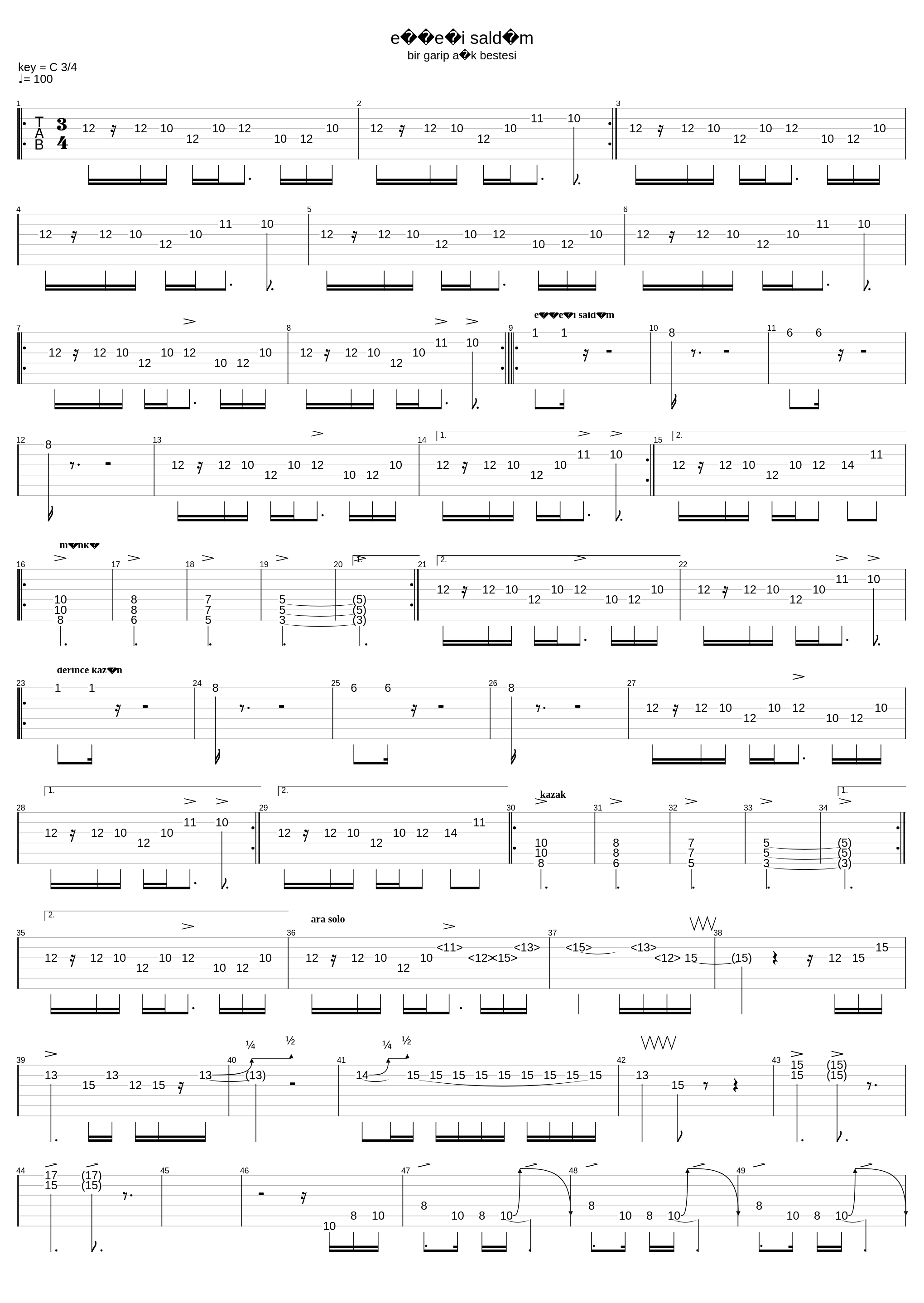 Eşeği Saldım Çayıra_Kıraç_1