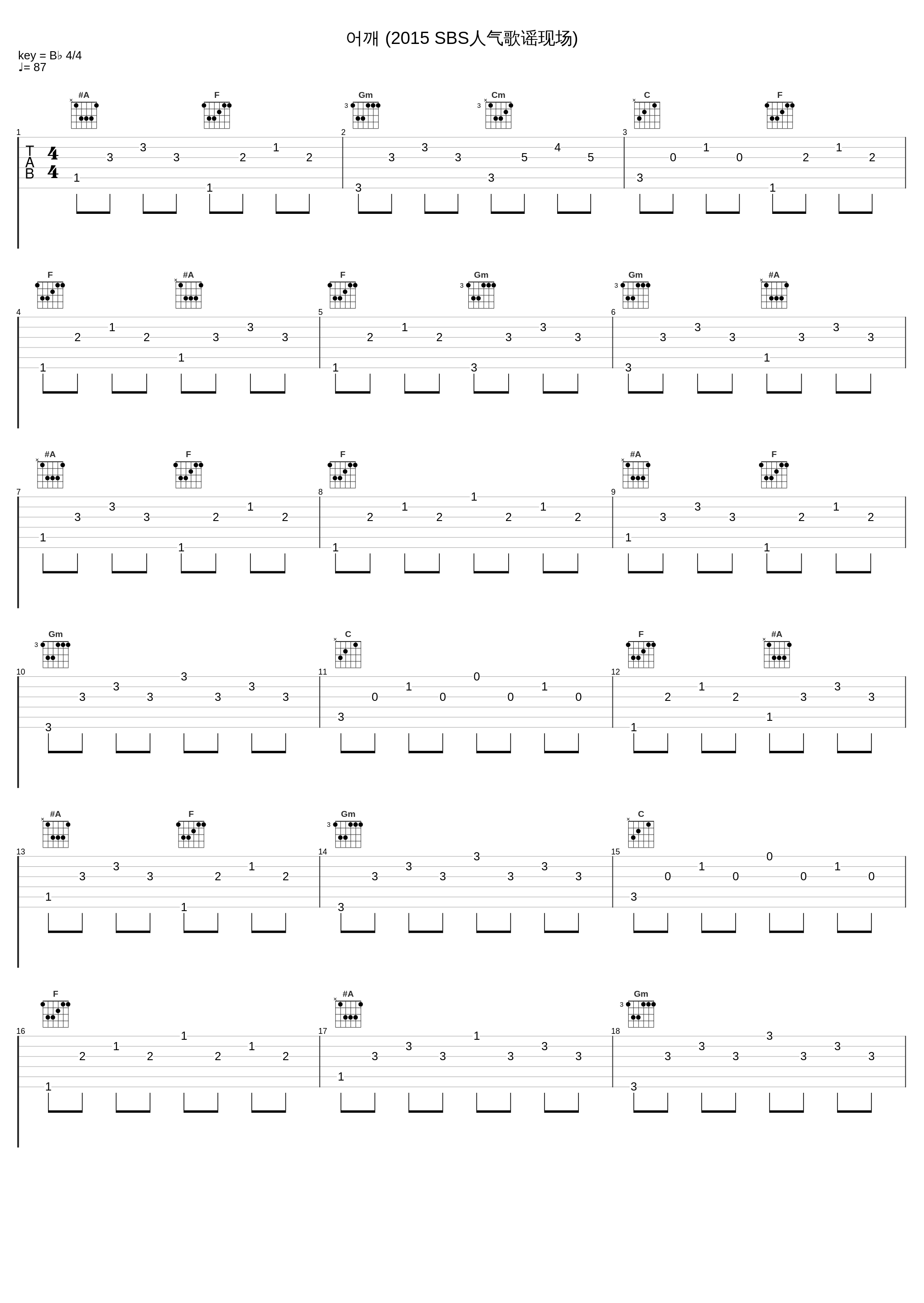 어깨 (2015 SBS人气歌谣现场)_昭宥,权正烈_1