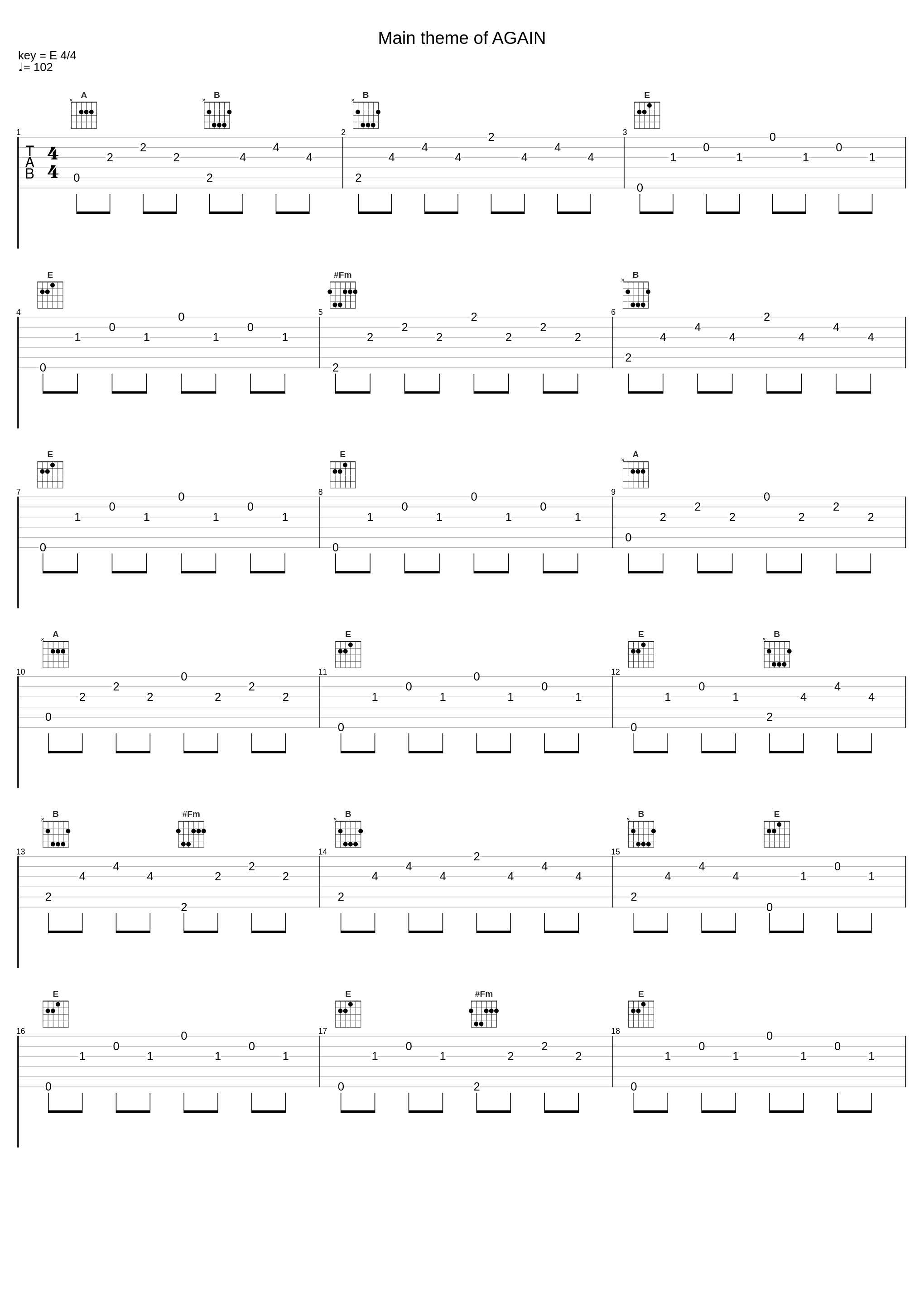 Main theme of AGAIN_梁邦彦_1