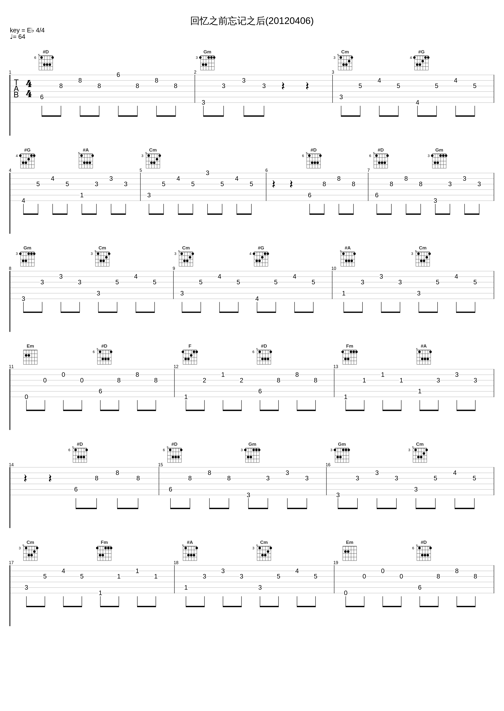 回忆之前忘记之后(20120406)_回音哥_1