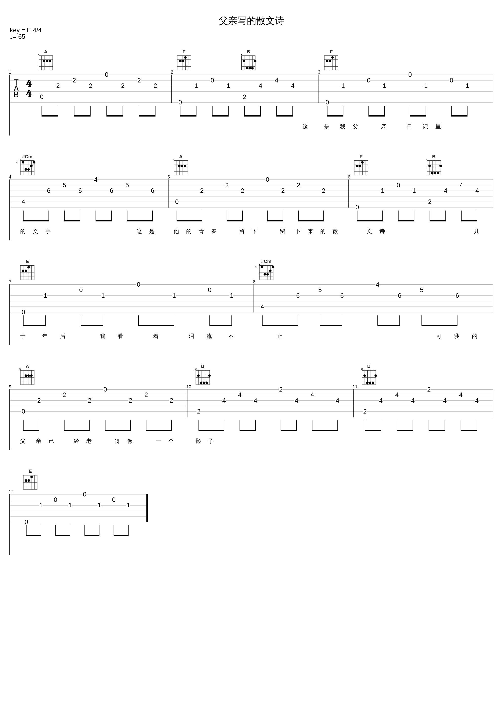 父亲写的散文诗_饭思思_1