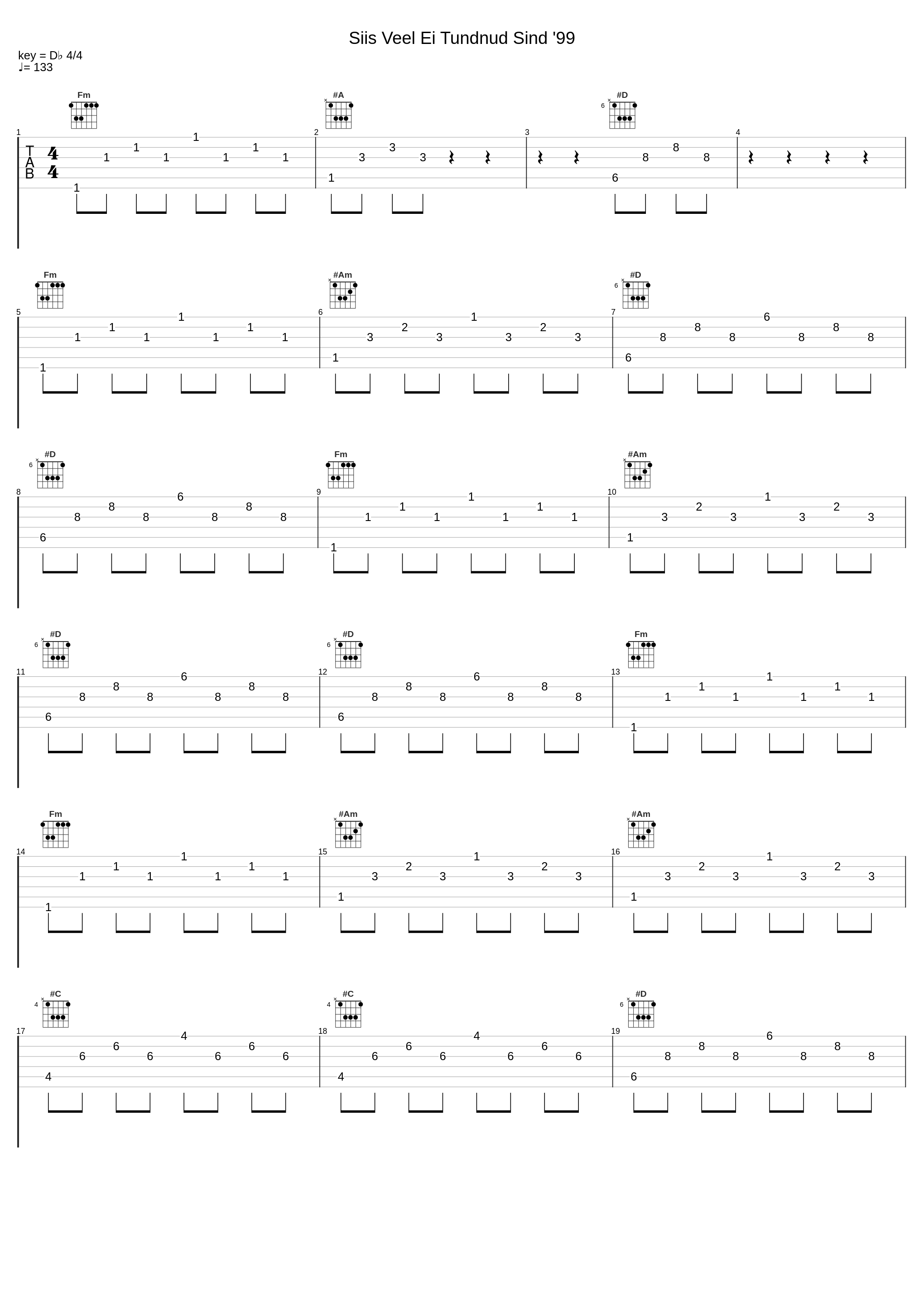 Siis Veel Ei Tundnud Sind '99_2 Quick Start_1