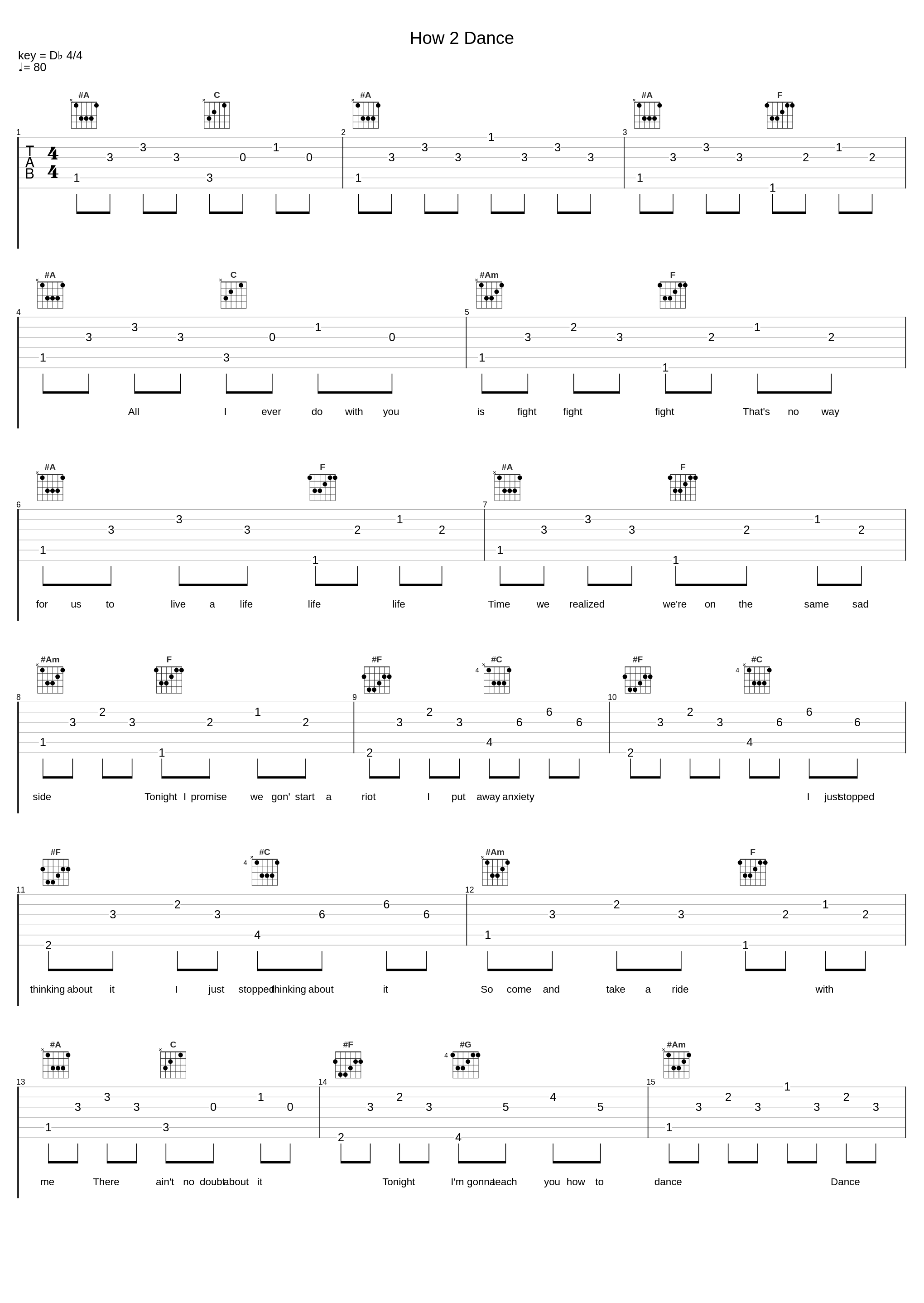 How 2 Dance_Kaiser Chiefs,Ricky Wilson,Andrew White,Simon Rix,Nick Baines,Vijay Mistry,Robert Harvey,Alex Smith,Karen Harding,Amir Amor_1