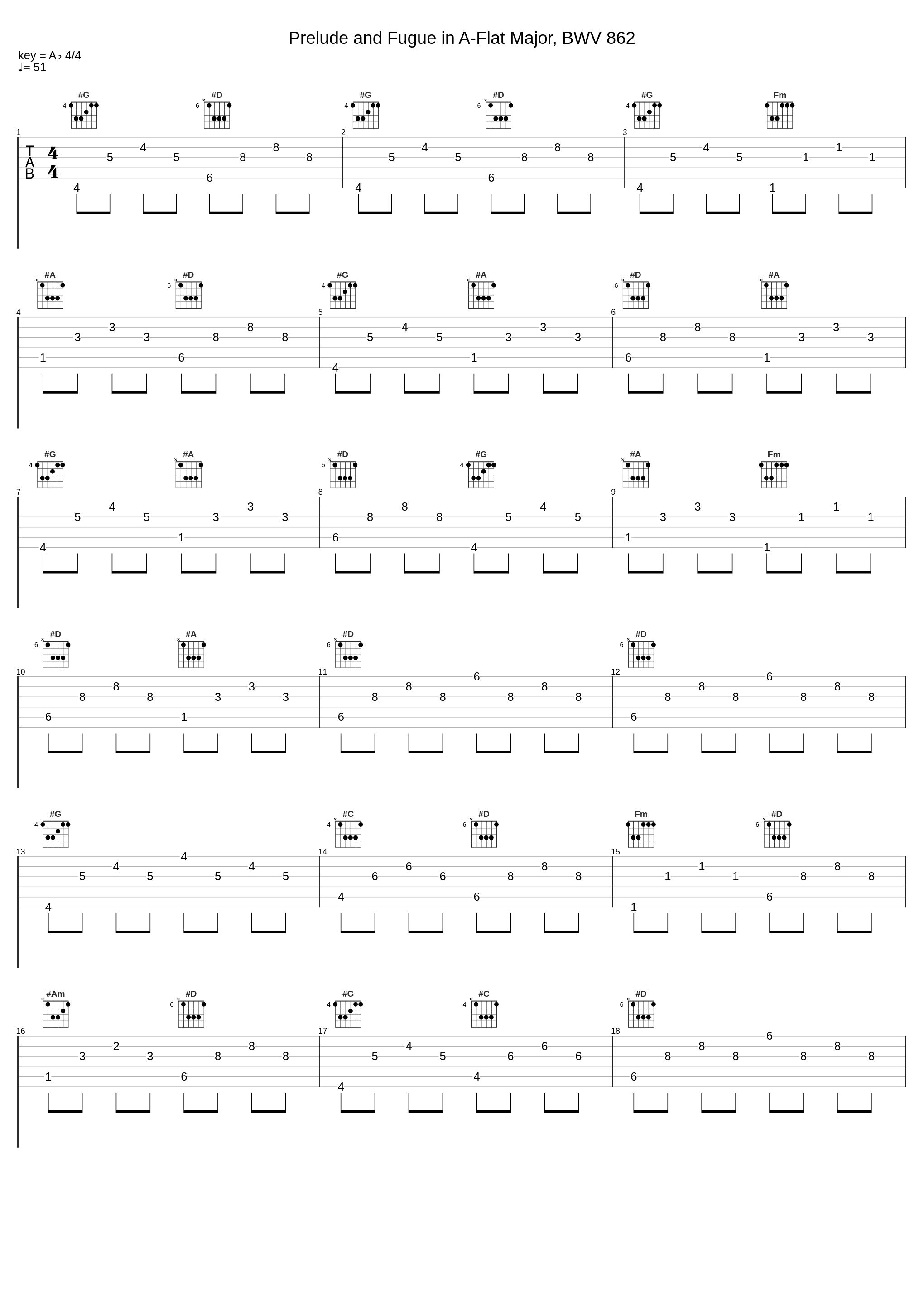 Prelude and Fugue in A-Flat Major, BWV 862_Alina Seidel_1