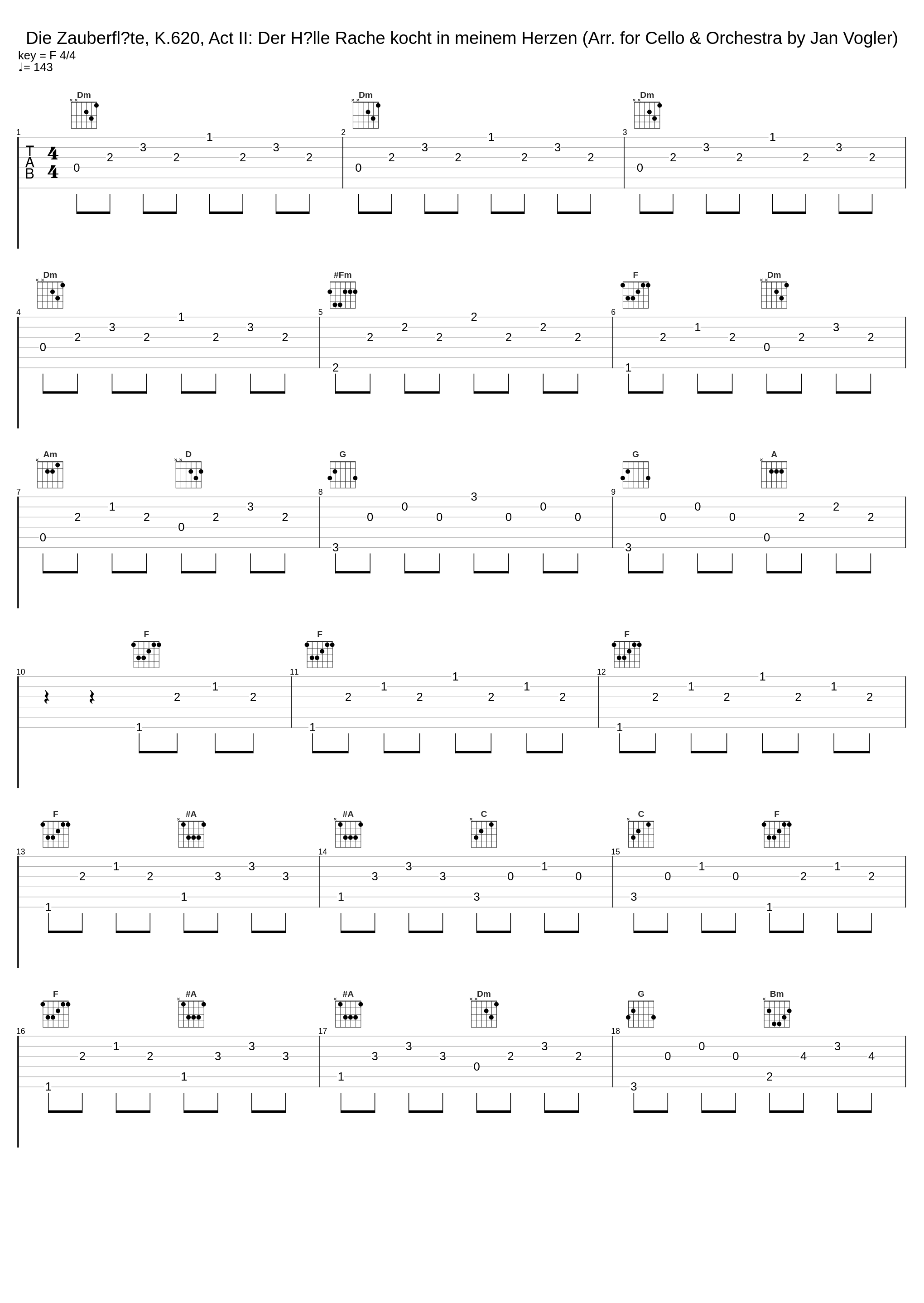 Die Zauberflöte, K.620, Act II: Der Hölle Rache kocht in meinem Herzen (Arr. for Cello & Orchestra by Jan Vogler)_Jan Vogler,BBC Philharmonic Orchestra,Omer Meir Wellber,Wolfgang Amadeus Mozart_1