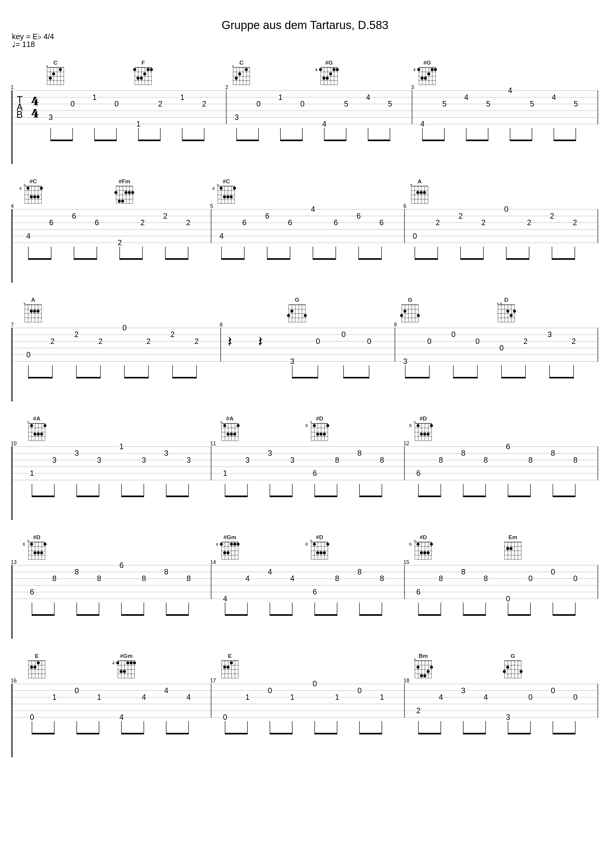 Gruppe aus dem Tartarus, D.583_Samuel Berlad,Ido Ariel,Franz Schubert_1