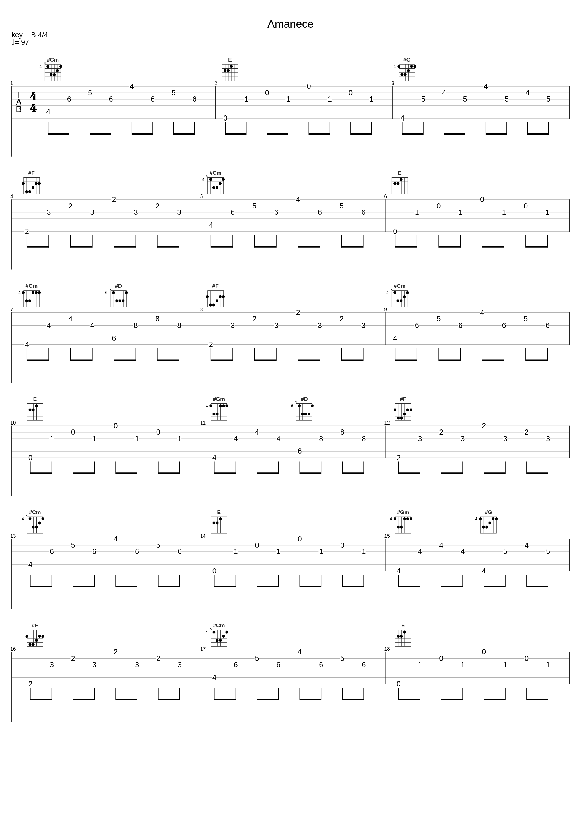 Amanece_Tabata Music_1