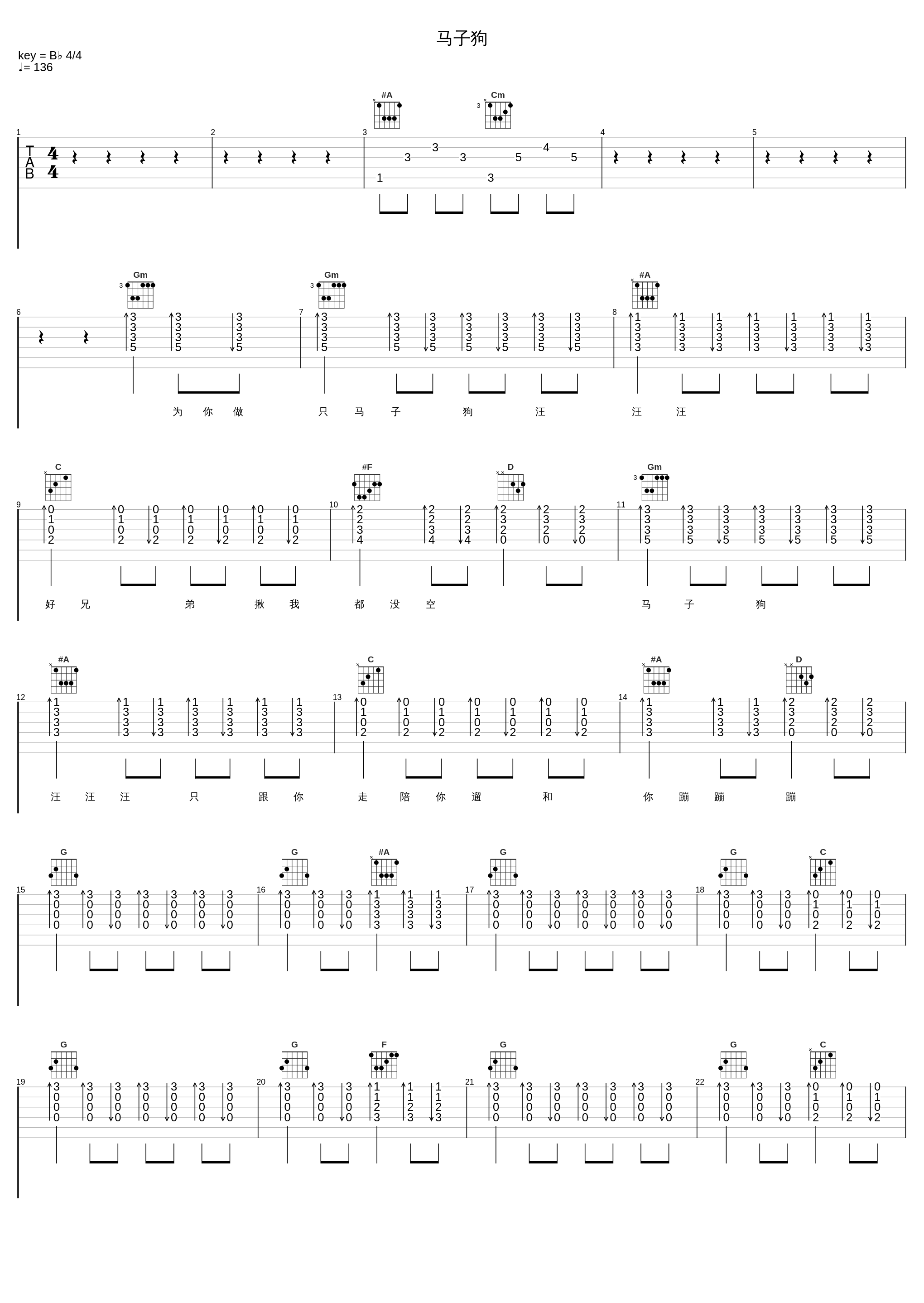 马子狗_八三夭乐团_1