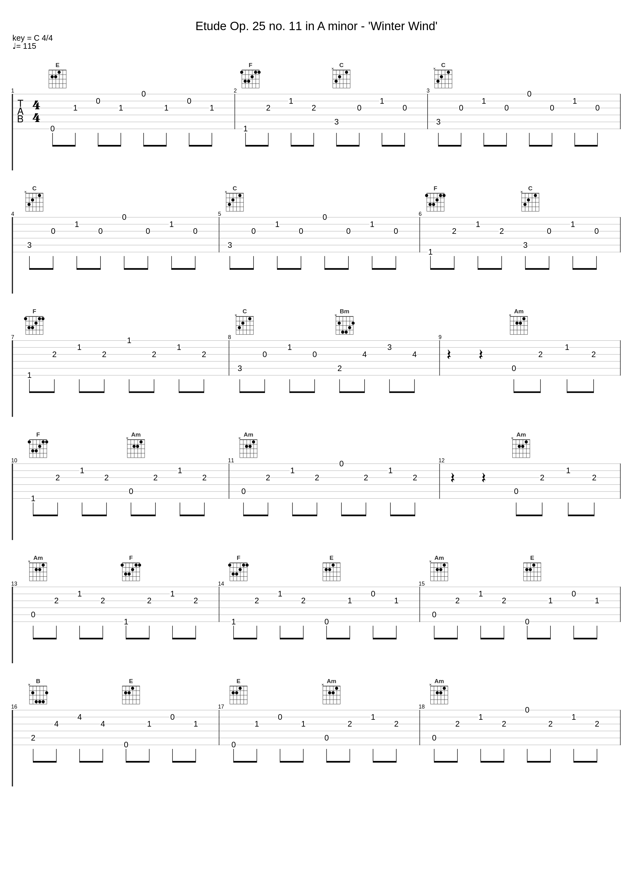 Etude Op. 25 no. 11 in A minor - 'Winter Wind'_Frédéric Chopin_1