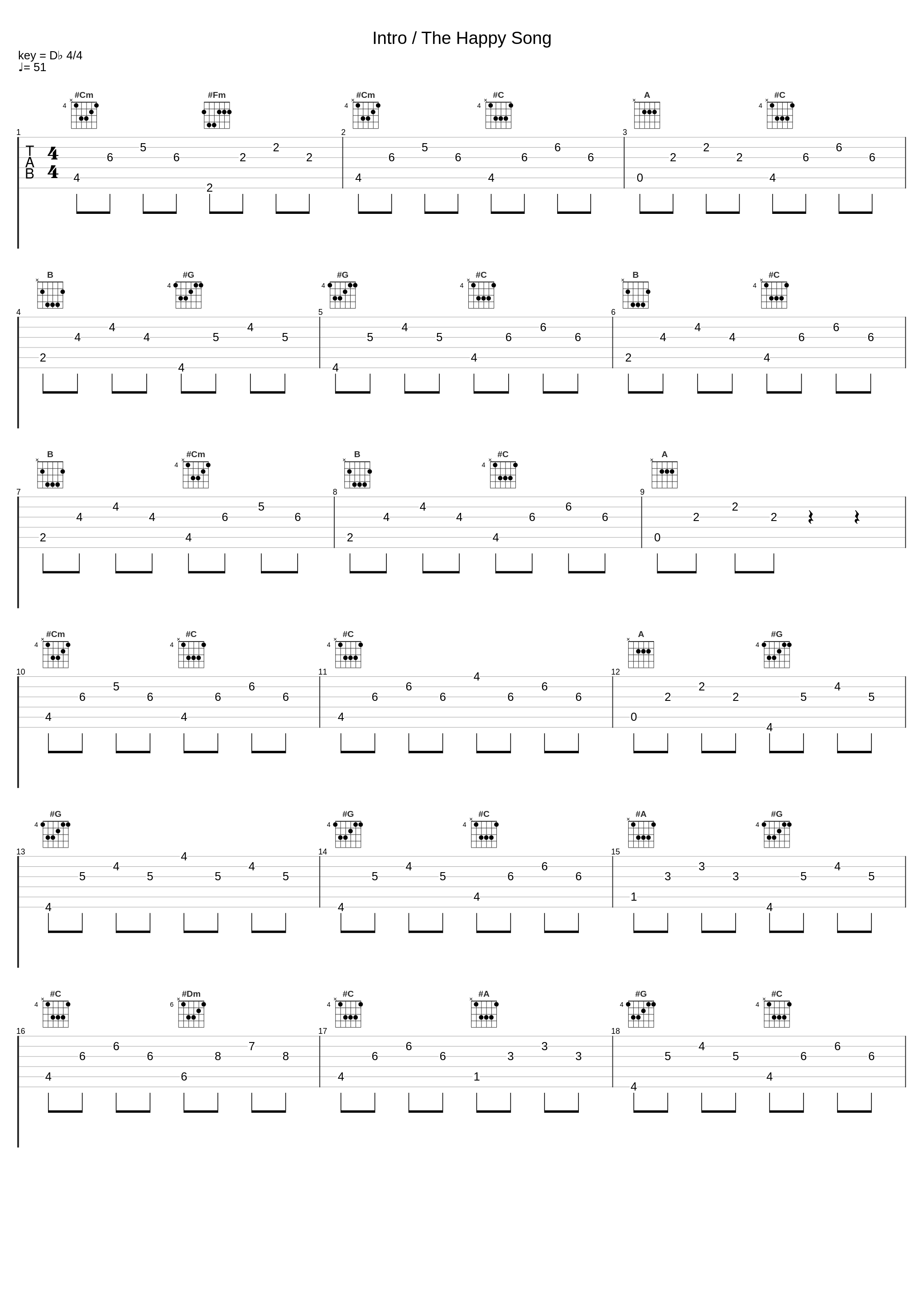 Intro / The Happy Song_Yellow 5_1