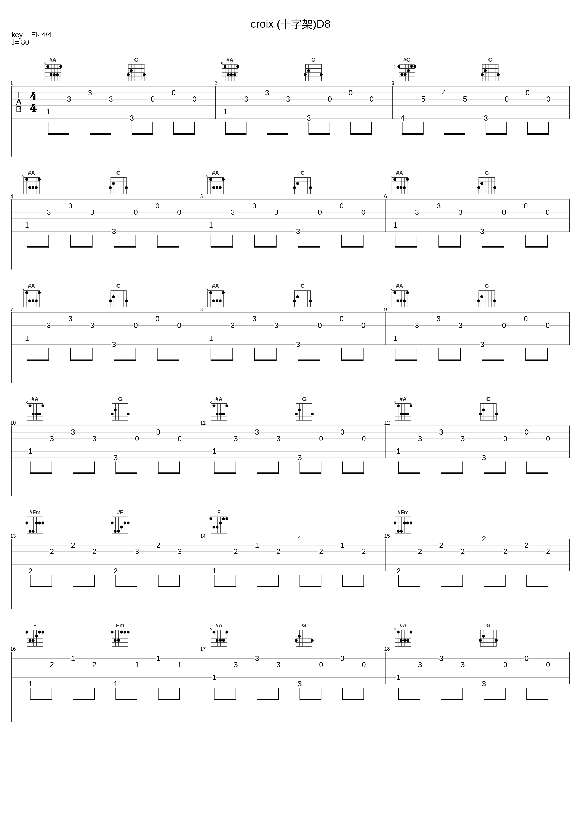 croix (十字架)D8_光宗信吉_1