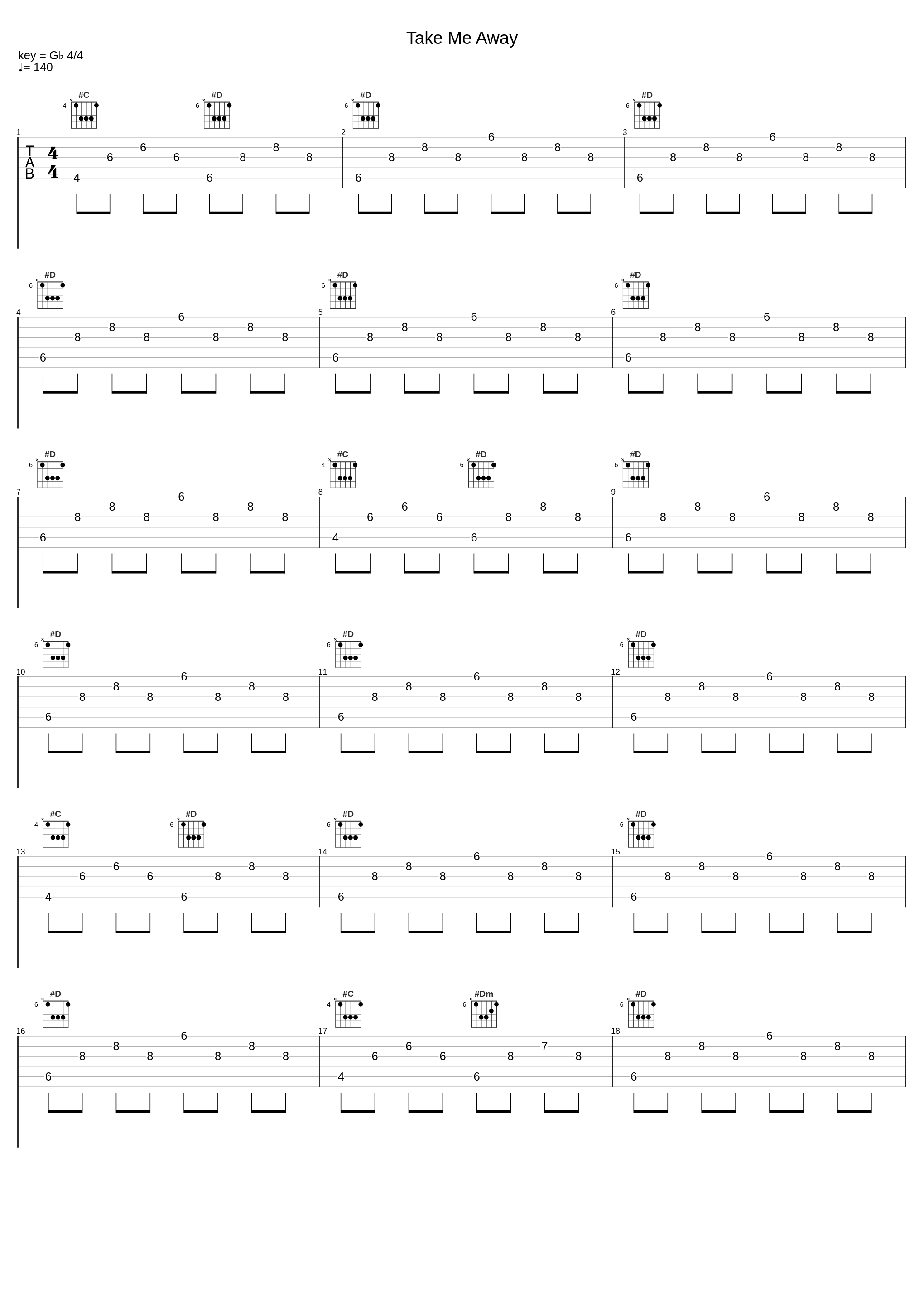 Take Me Away_4 Strings_1