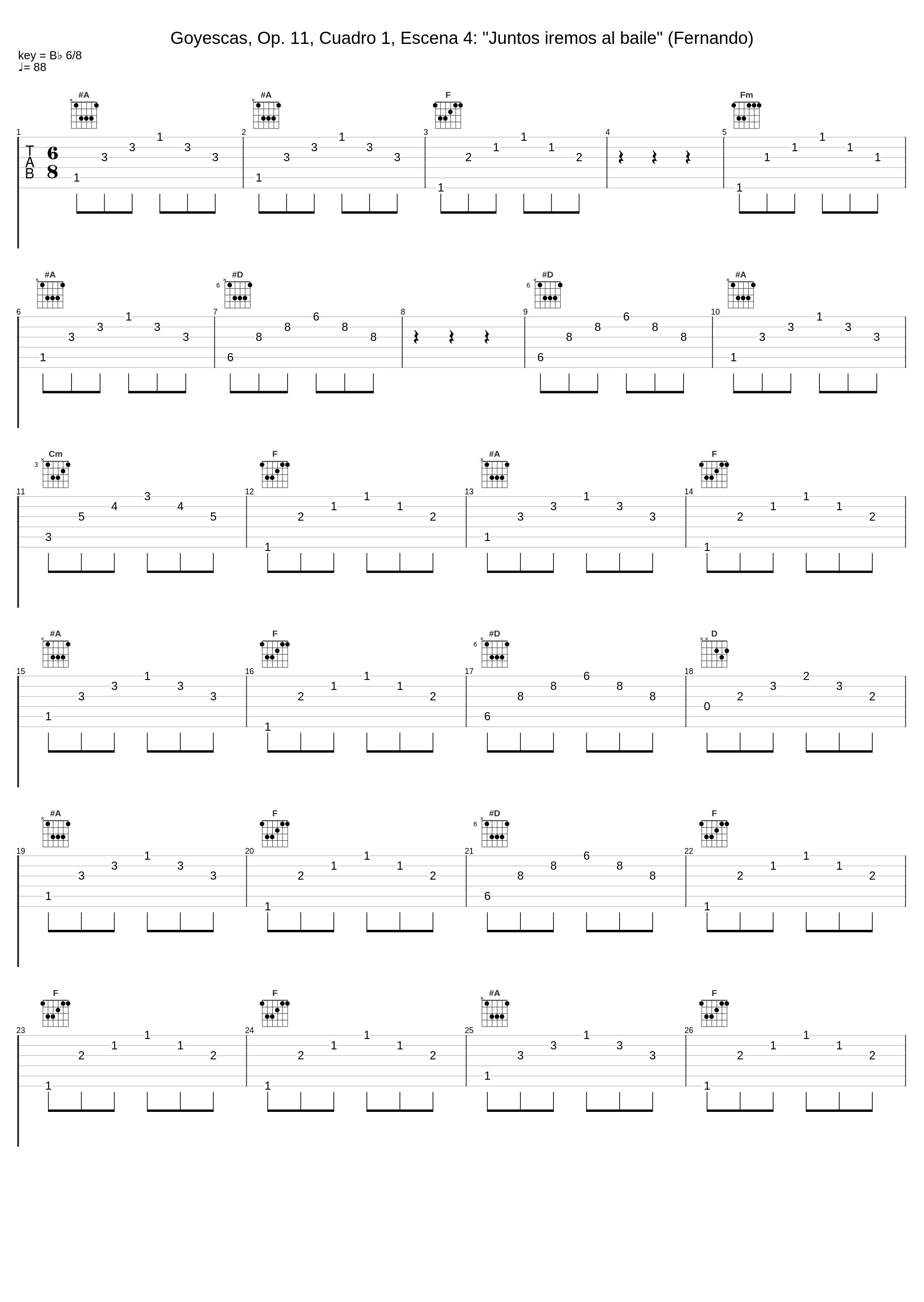 Goyescas, Op. 11, Cuadro 1, Escena 4: "Juntos iremos al baile" (Fernando)_Gustavo Peña,José Antonio López,BBC Singers,BBC Symphony Orchestra,Josep Pons_1