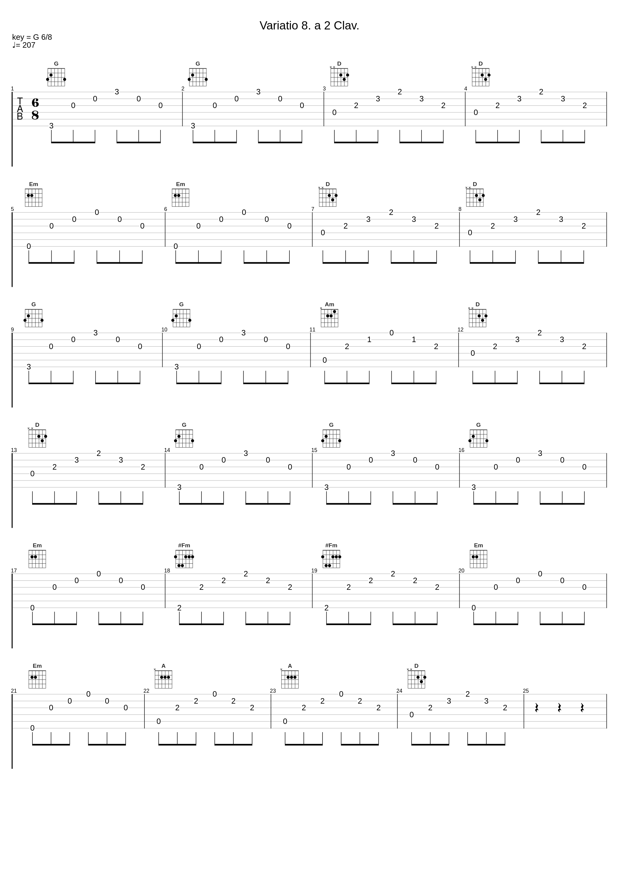 Variatio 8. a 2 Clav._André Parfenov_1