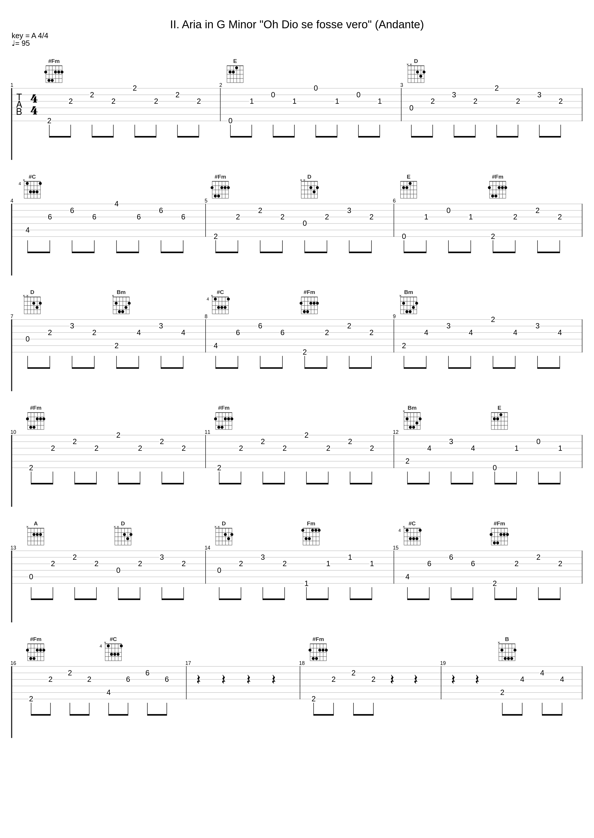 II. Aria in G Minor "Oh Dio se fosse vero" (Andante)_Radu Marian,Ars Antiqua Austria,Gunar Letzbor,Antonio Maria Bononcini,Anonymous_1