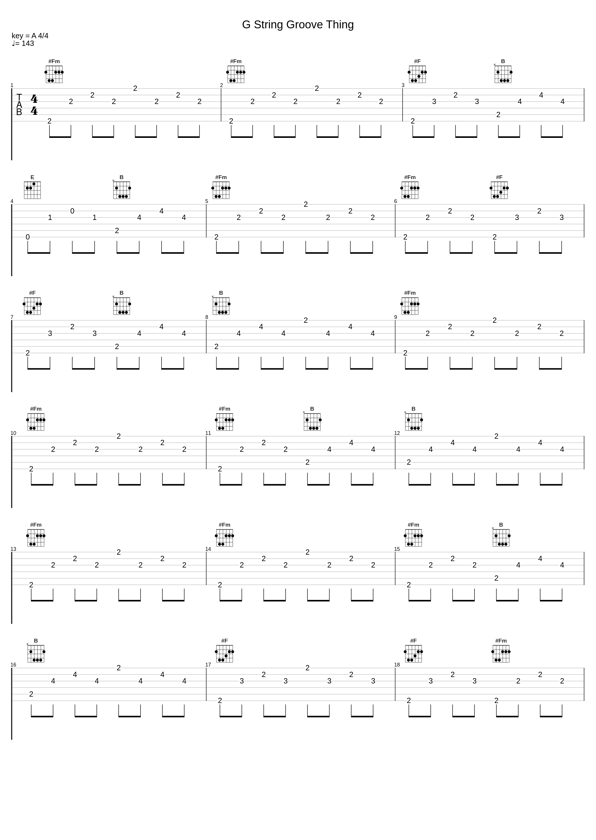 G String Groove Thing_DJ Ashba_1