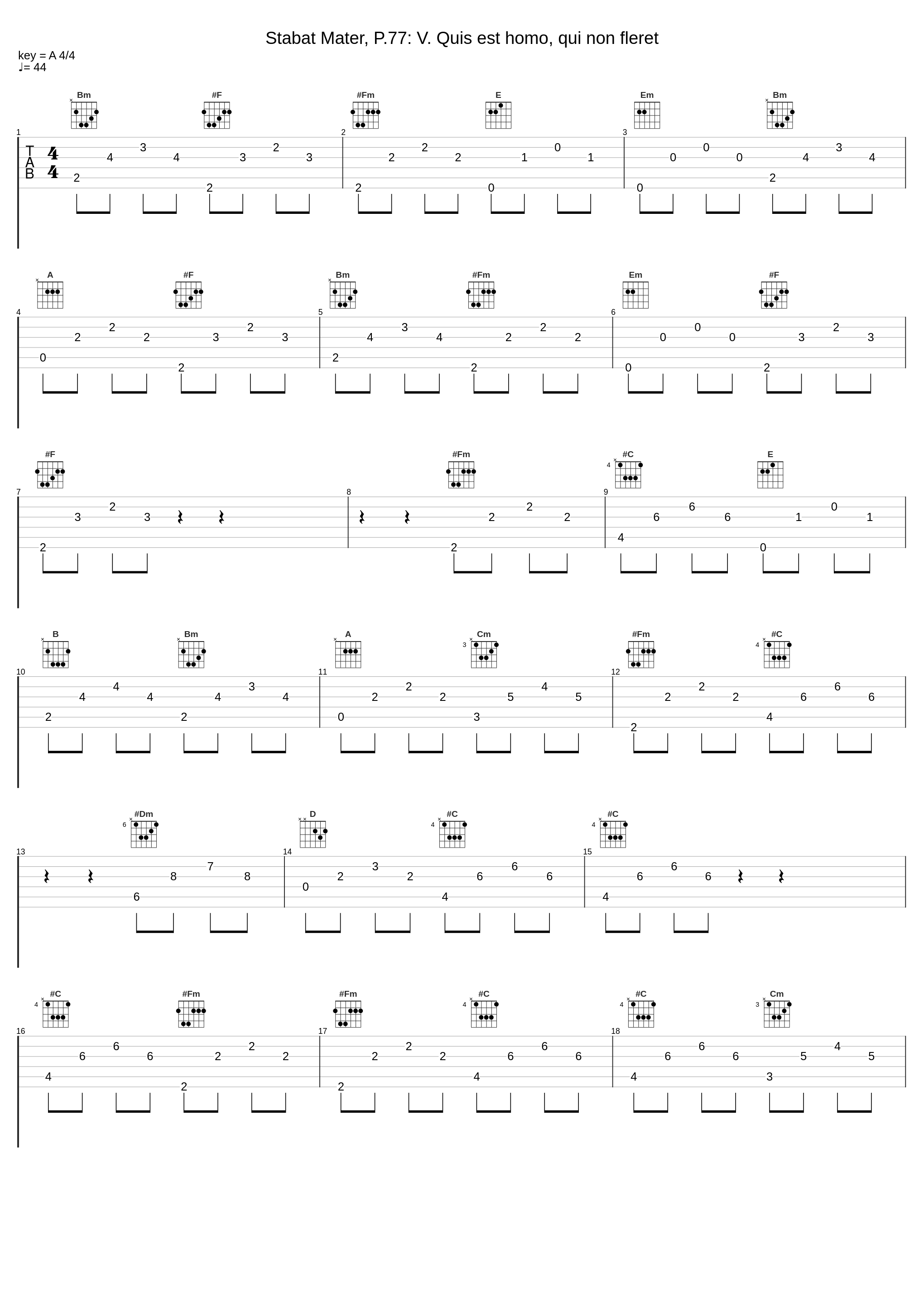 Stabat Mater, P.77: V. Quis est homo, qui non fleret_La Cappella de' Turchini,Antonio Florio,Maria Grazia Schiavo,Stéphanie d'Oustrac,Giovanni Battista Pergolesi,Anonymous classical Composers_1